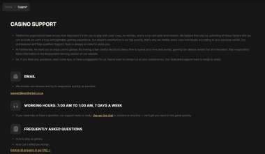 PantherBet Customer Support
