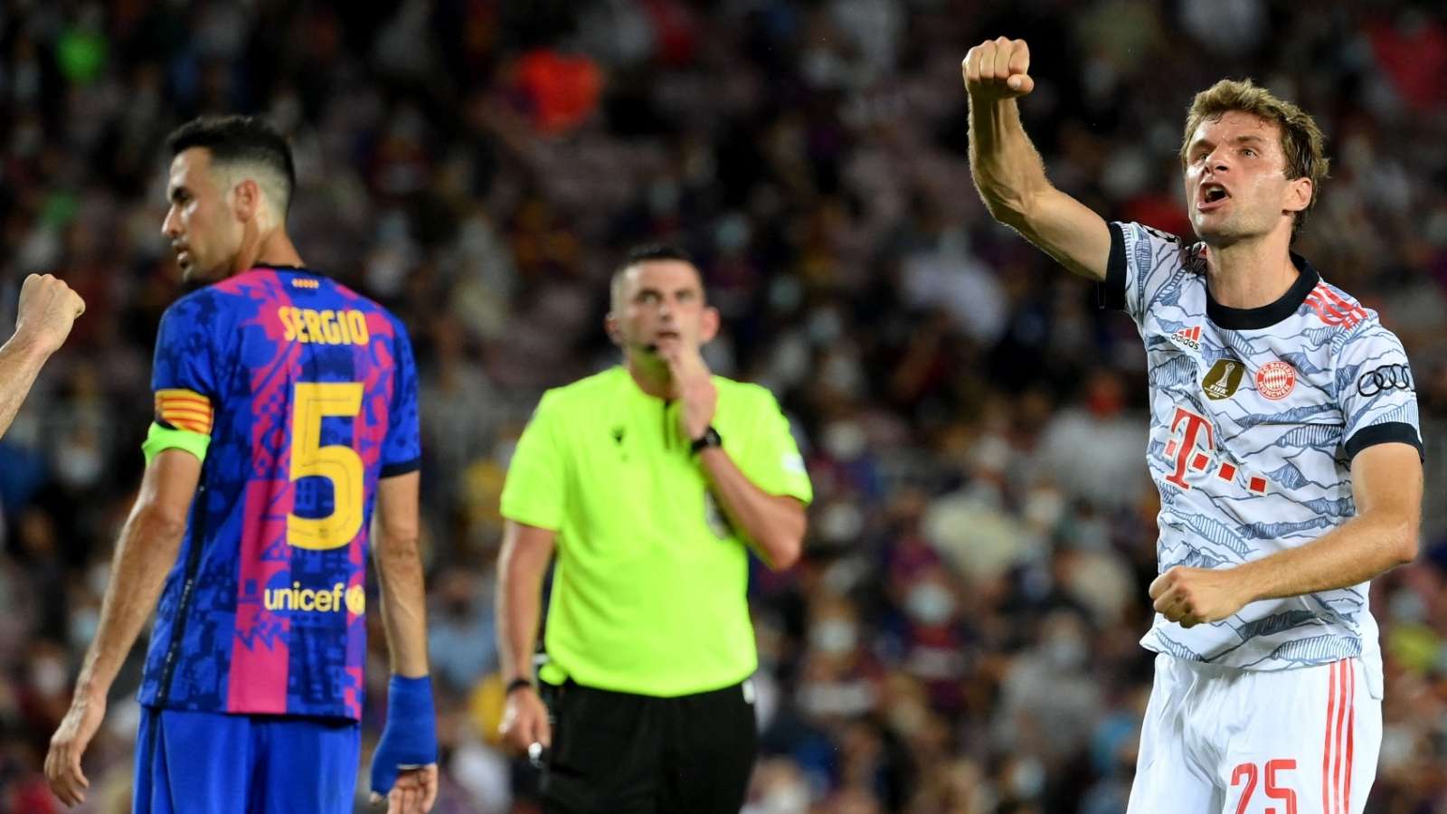 Barcelona Bayern München UCL 2021-2022