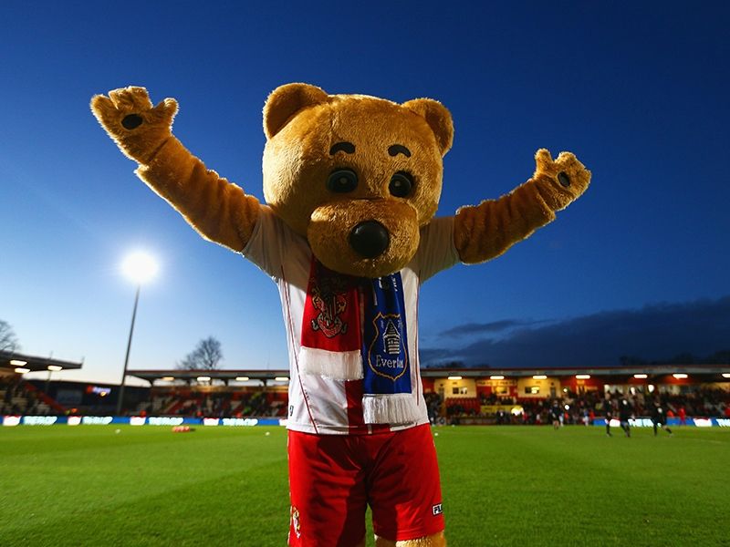 Boro Bear Stevenage v Everton - FA Cup 01252014