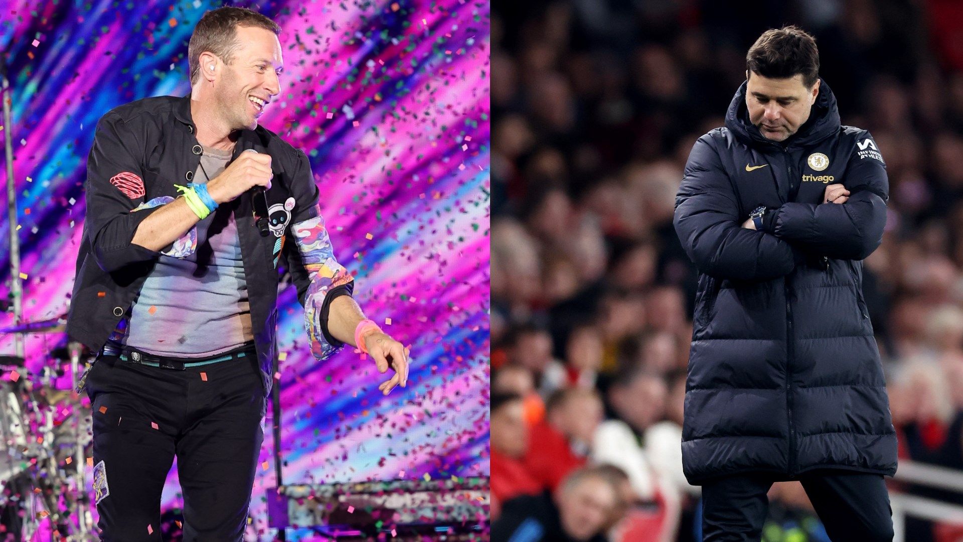 Coldplay Mauricio Pochettino Chelsea
