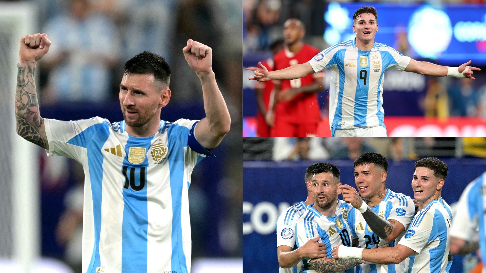 Calificaciones de jugadores de Argentina vs Canadá: Lionel Messi marca su primer gol del torneo y la Albiceleste avanza a la final de la Copa América para defender su título