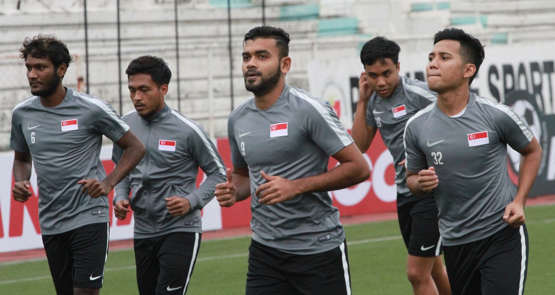 Team Singapore training 2016 AFF Suzuki Cup