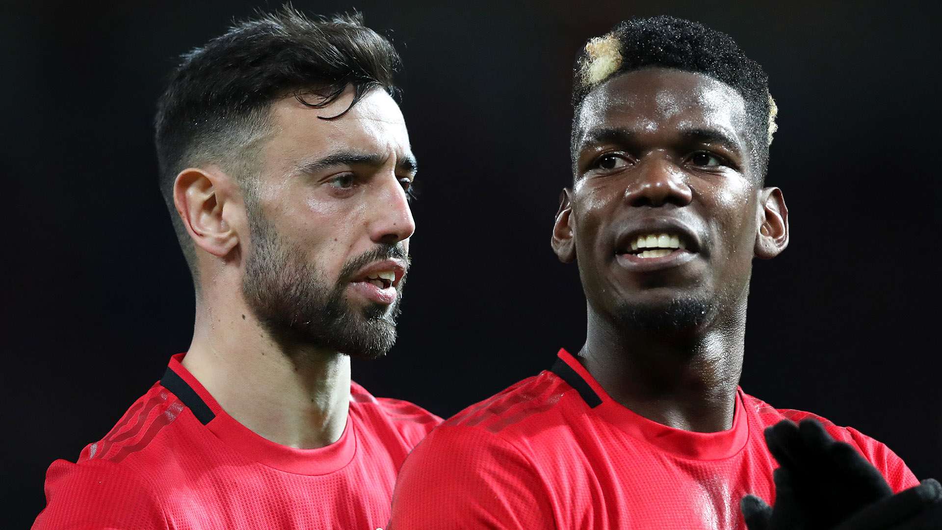 Bruno Fernandes Paul Pogba Man Utd