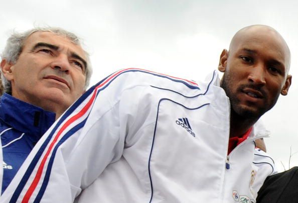 Nicolas Anelka & Raymond Domenech
