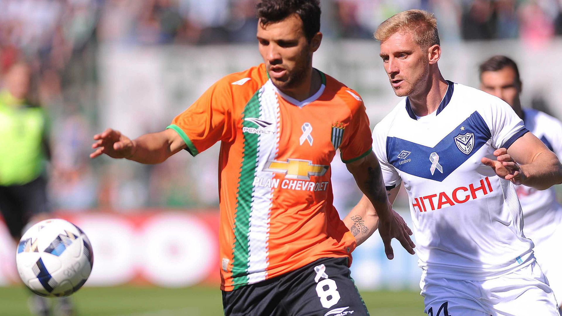 Nicolas Bertolo Maximiliano Caire Banfield Velez Sarsfield Campeonato de Primera Division 23102016