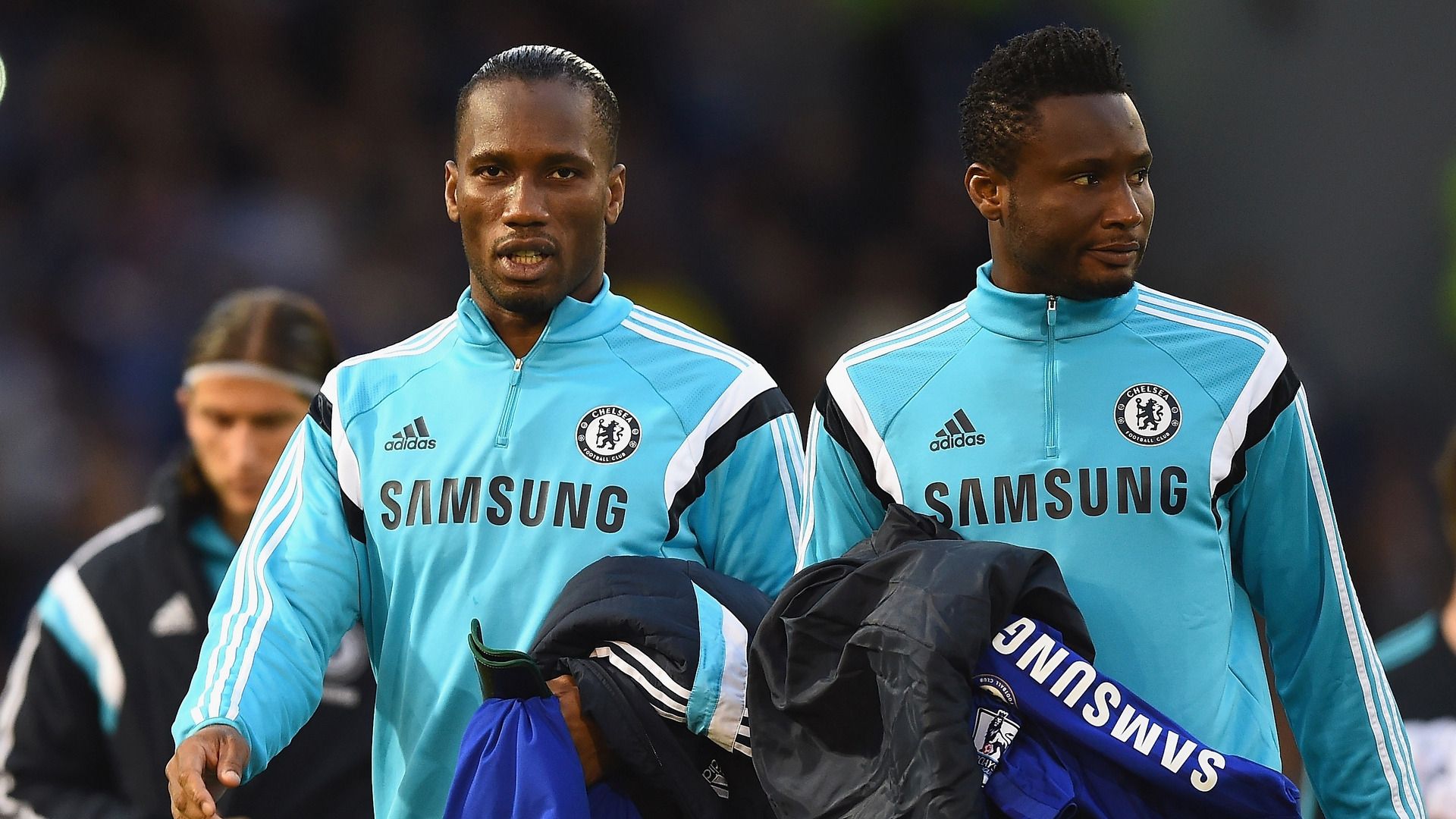 Didier Drogba & John Mikel Obi