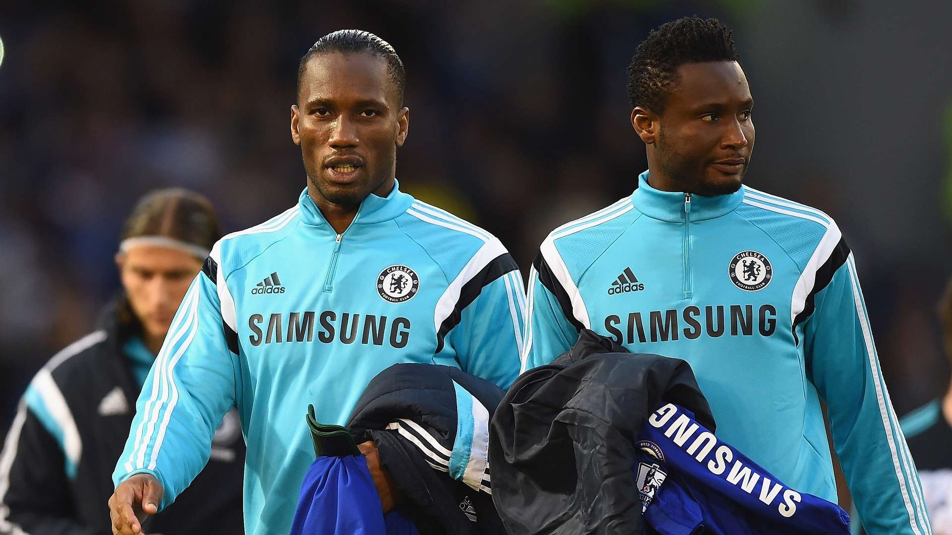 Didier Drogba & John Mikel Obi