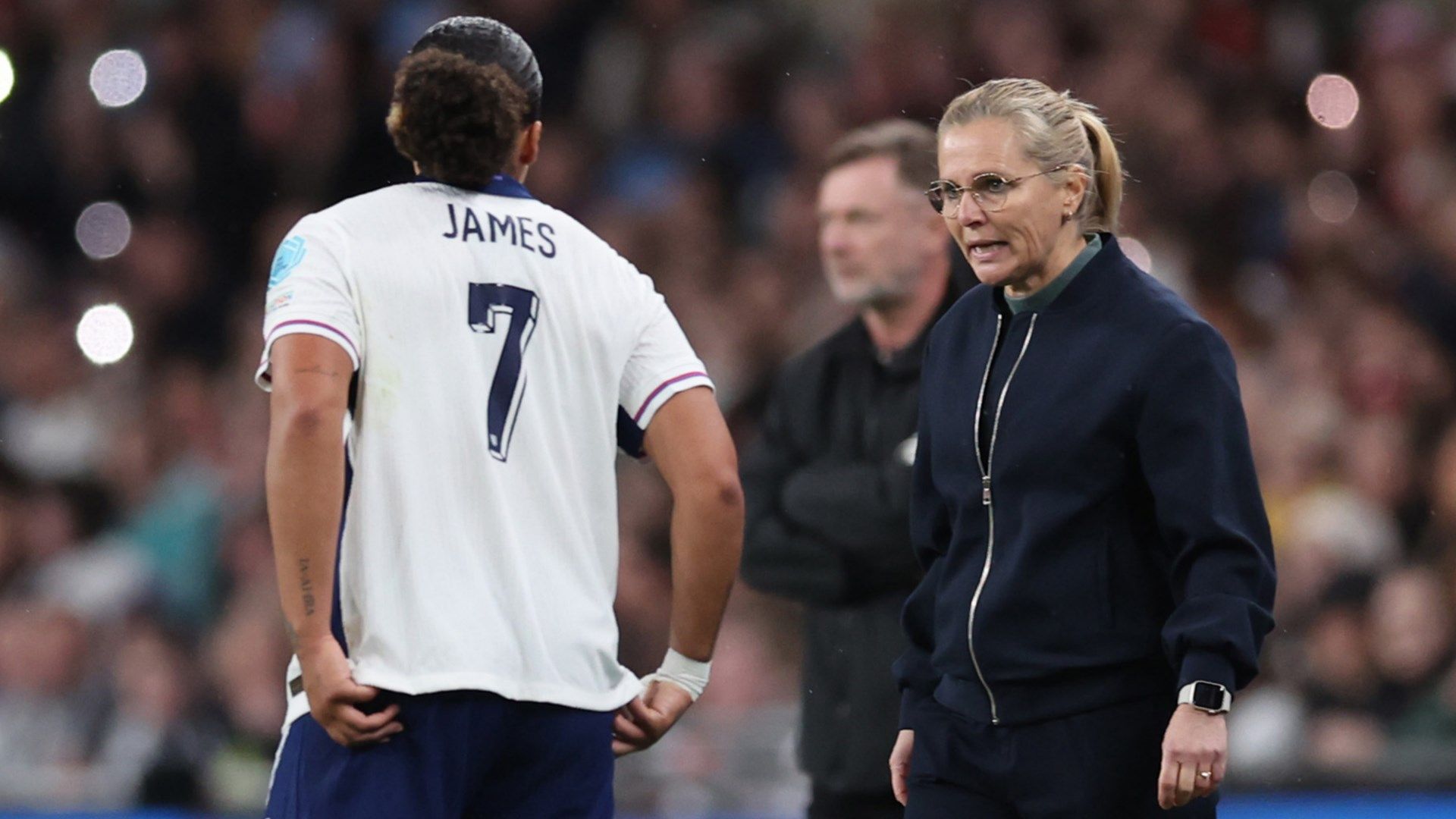 Lauren James Sarina Wiegman England Women 2024