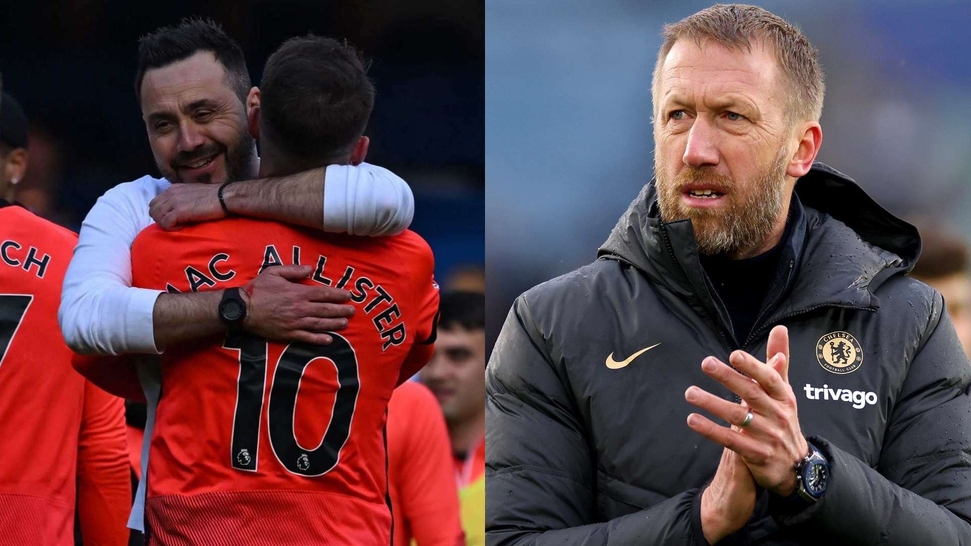 Roberto De Zerbi Graham Potter