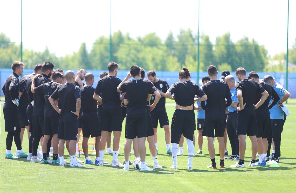 تدريبات منتخب أوروجواي