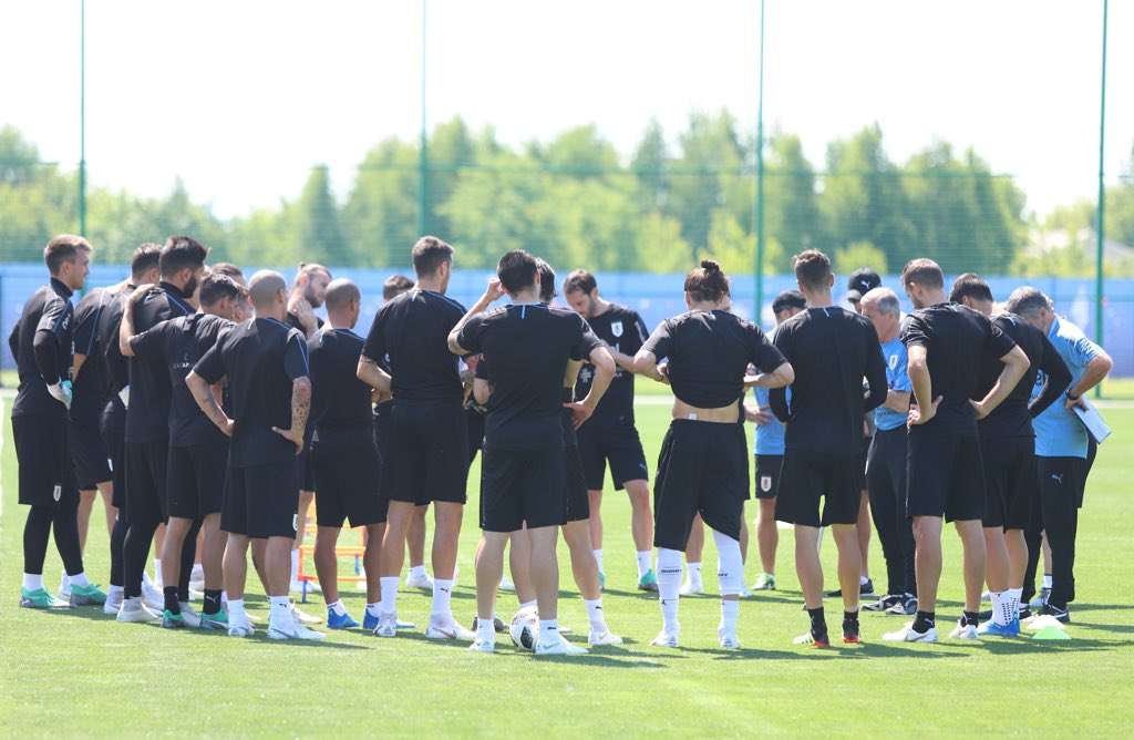 تدريبات منتخب أوروجواي