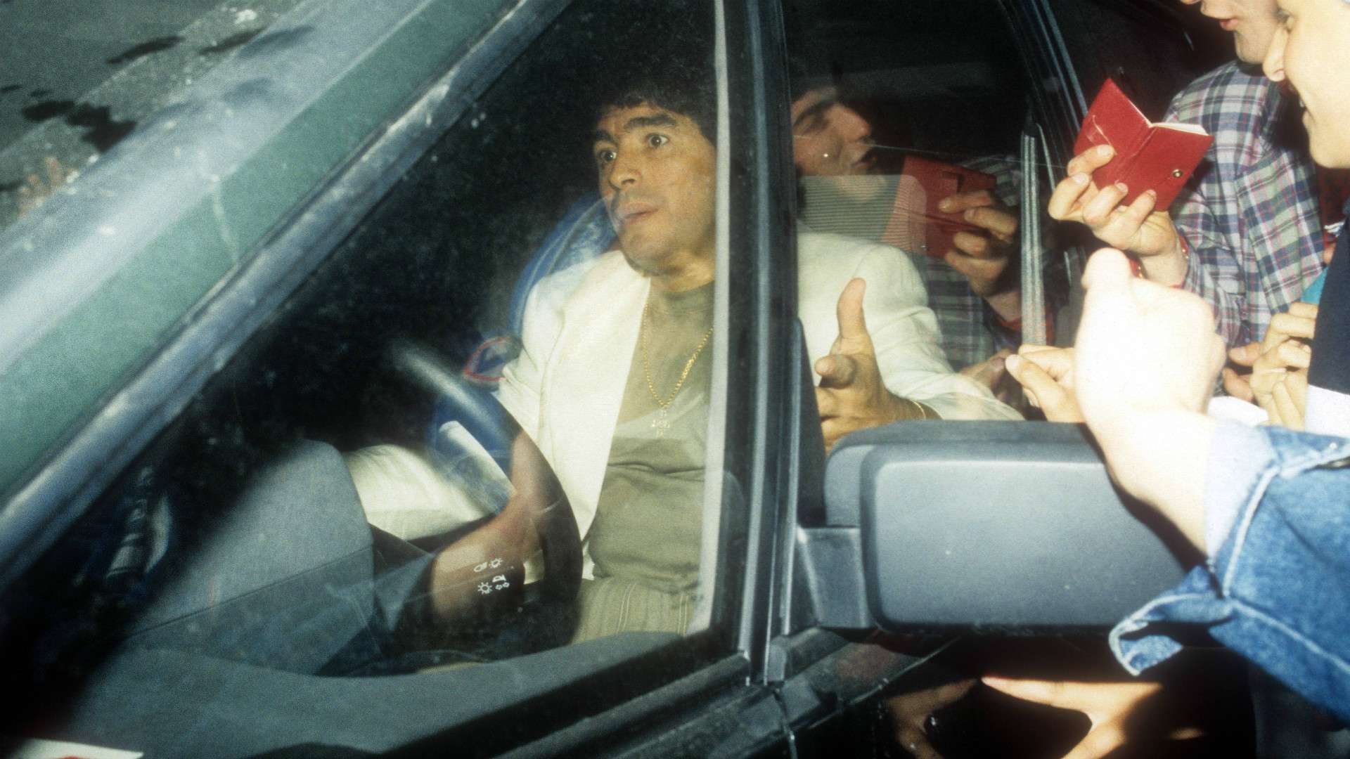 GER ONLY Diego Maradona 1989