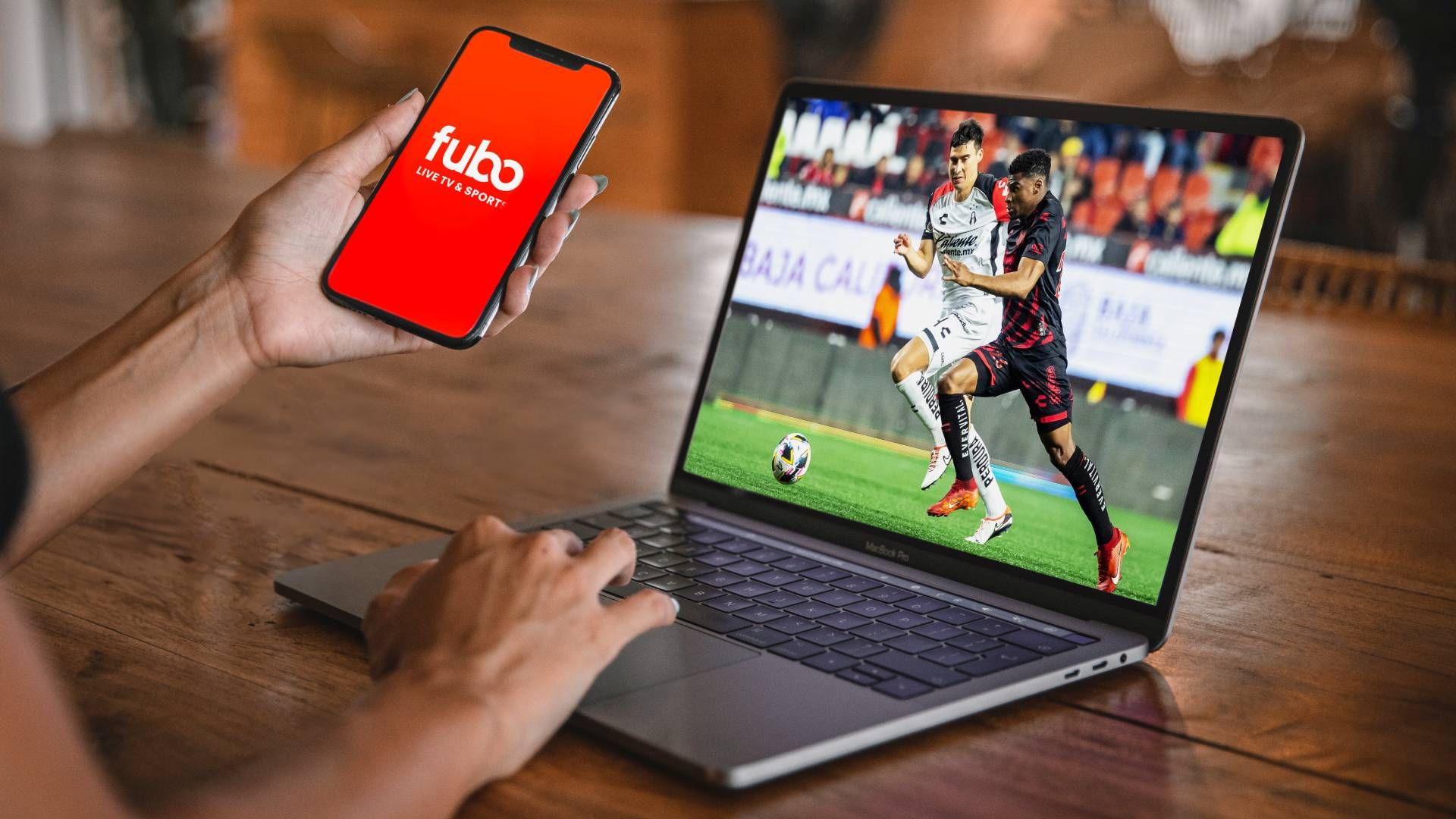 fubo mobile and laptop