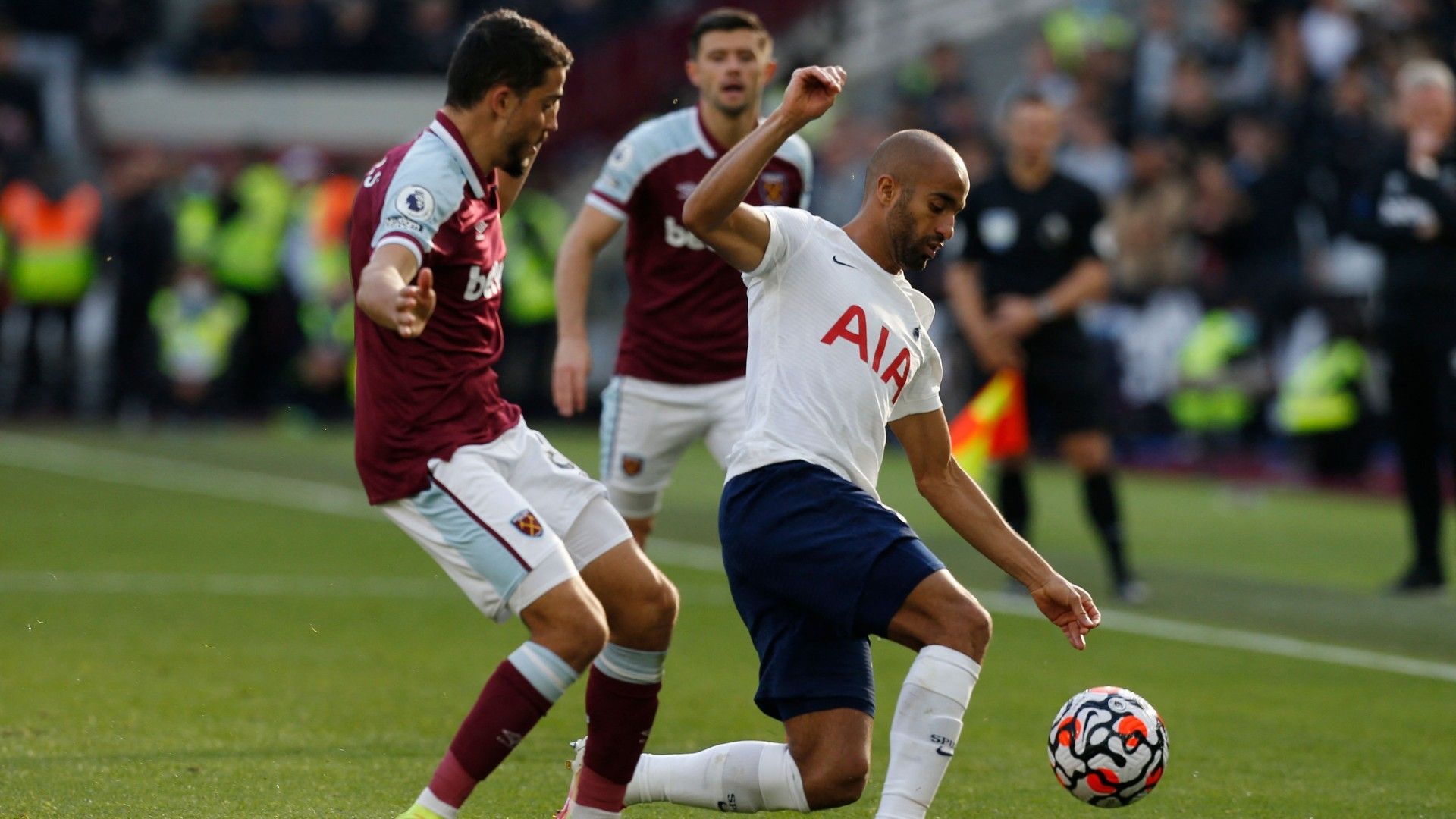 Lucas Moura Tottenham West Ham 2021-22