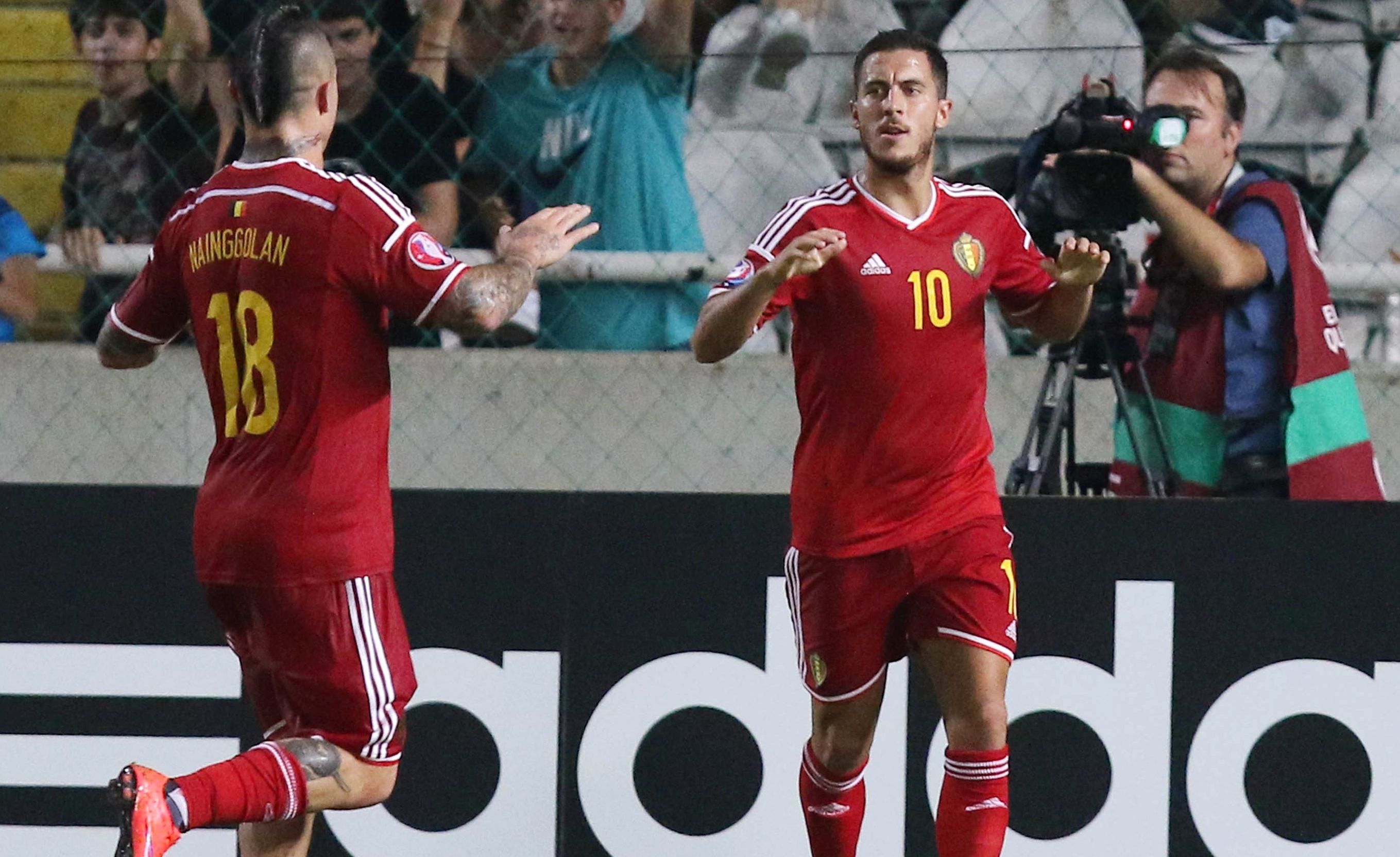 Radja Nainggolan & Eden Hazard