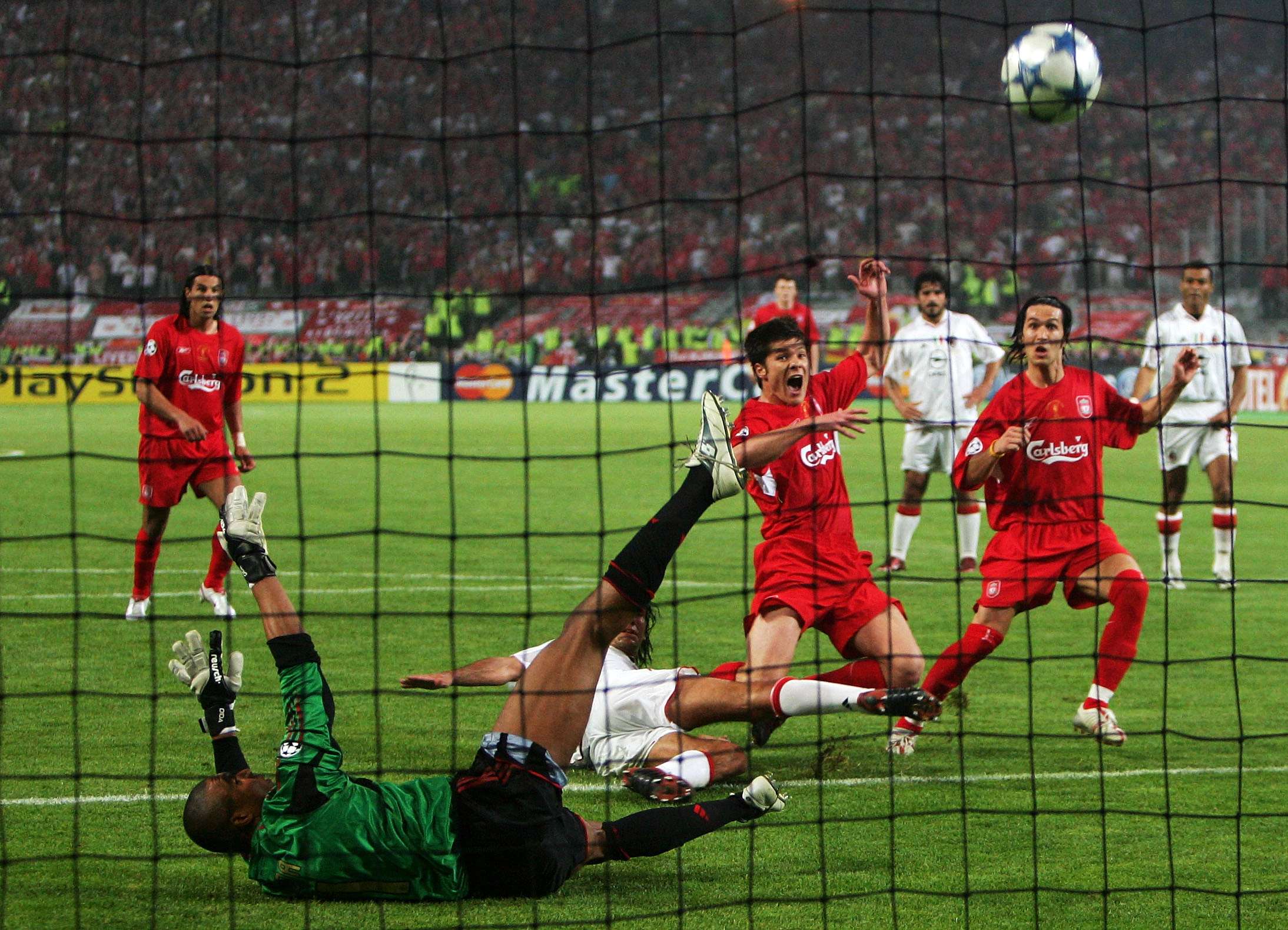 Xabi Alonso, Liverpool vs AC Milan, UEFA Champions League 2005