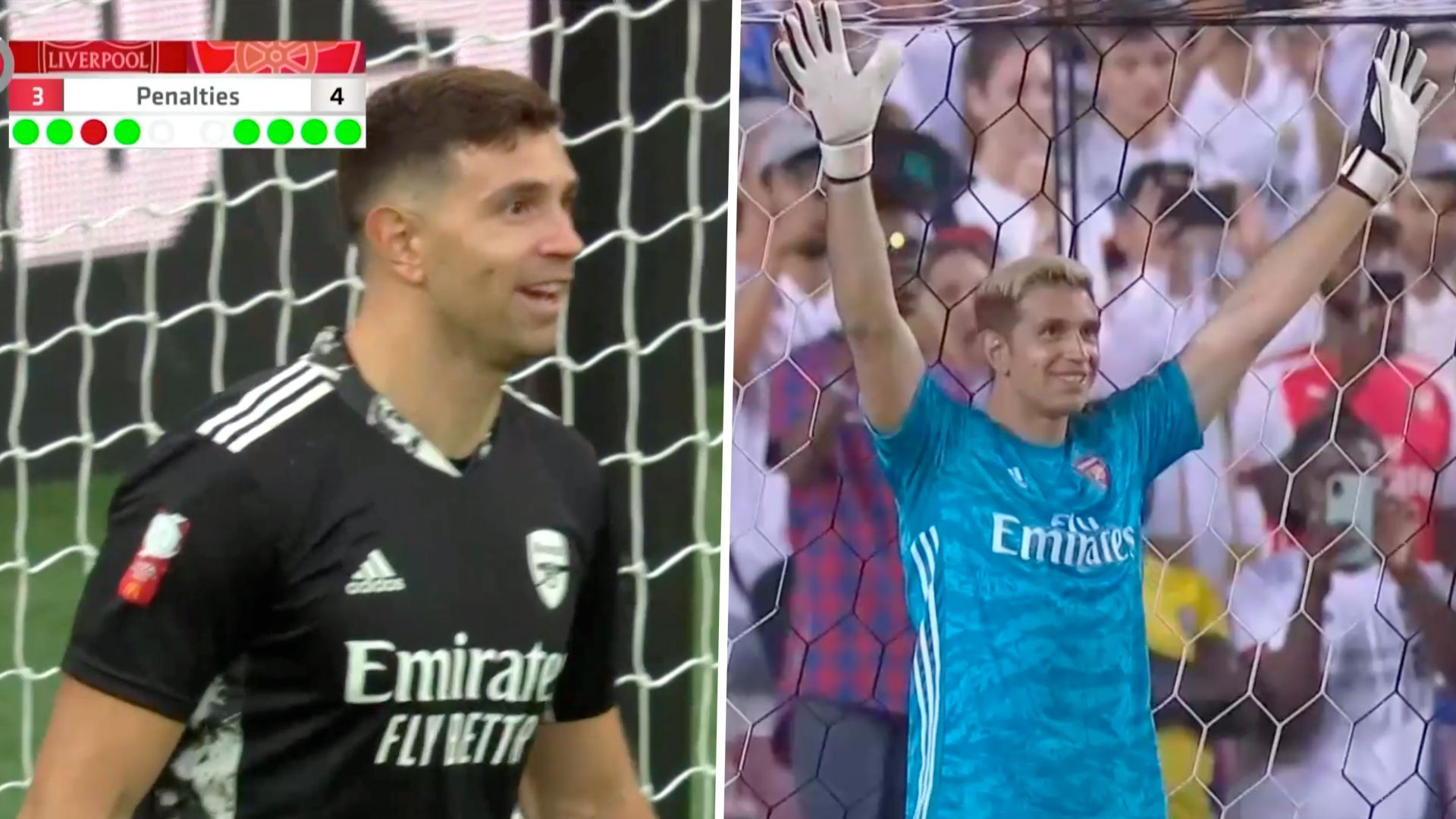 emiliano martinez penales arsenal