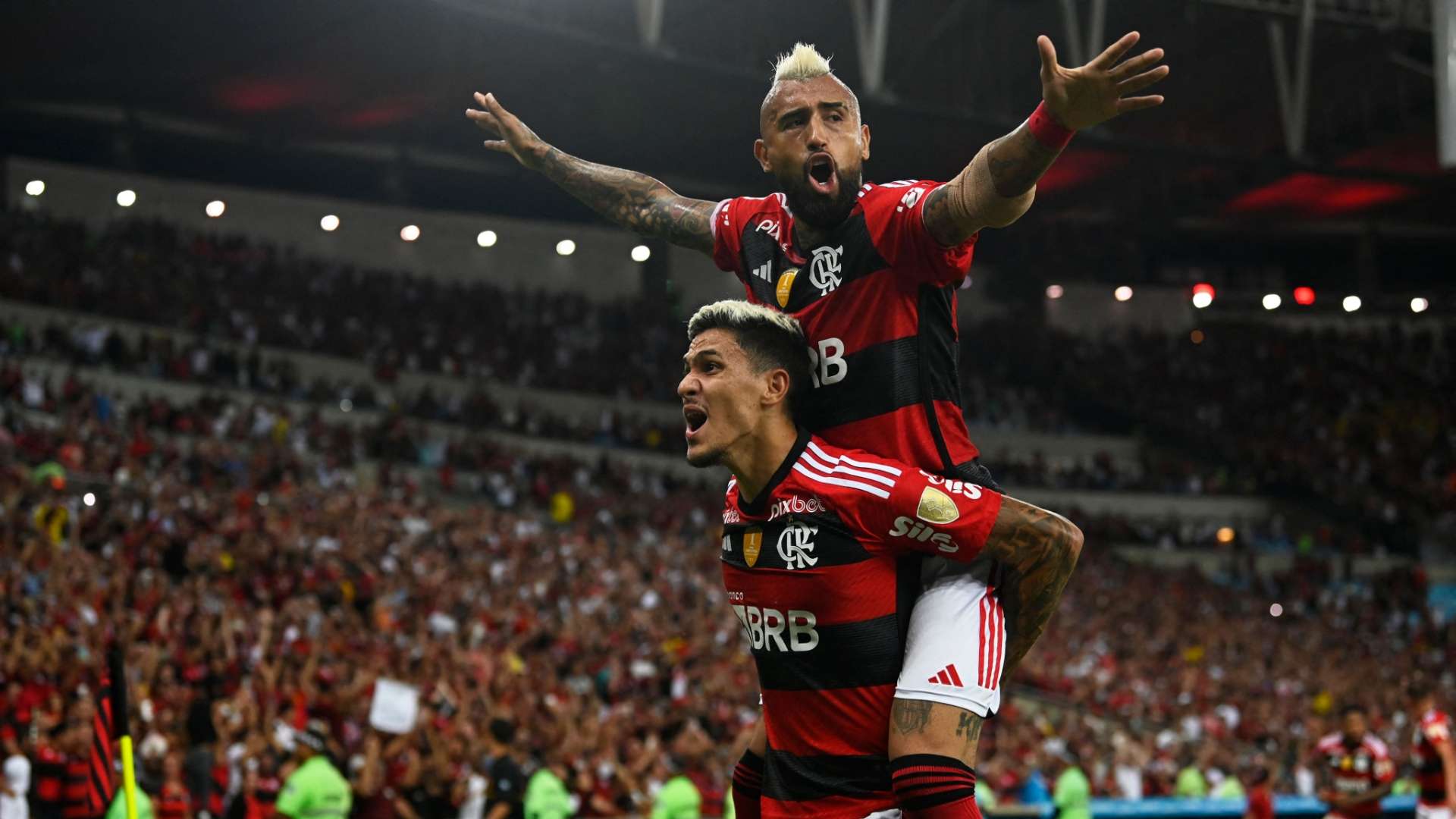Arturo Vidal Pedro Flamengo