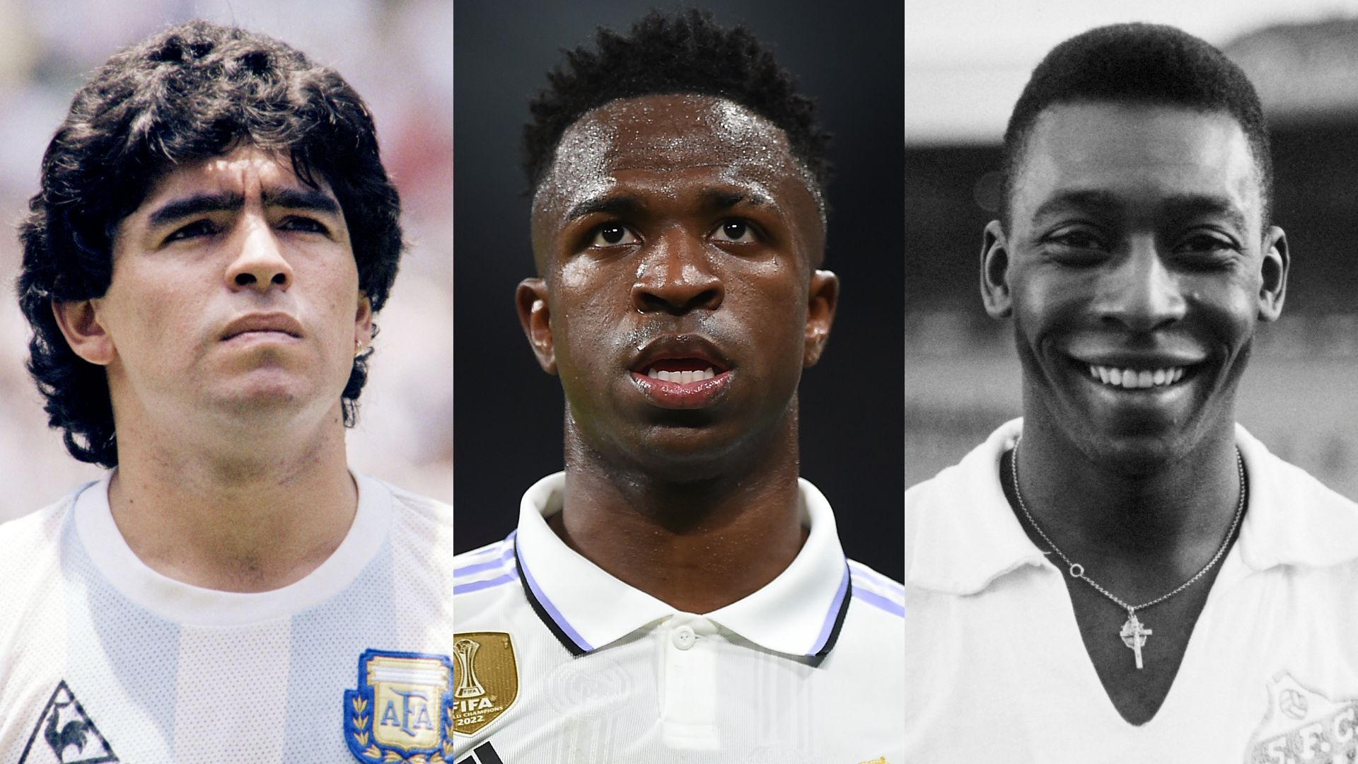 Diego Maradona Vinicius Junior Pele