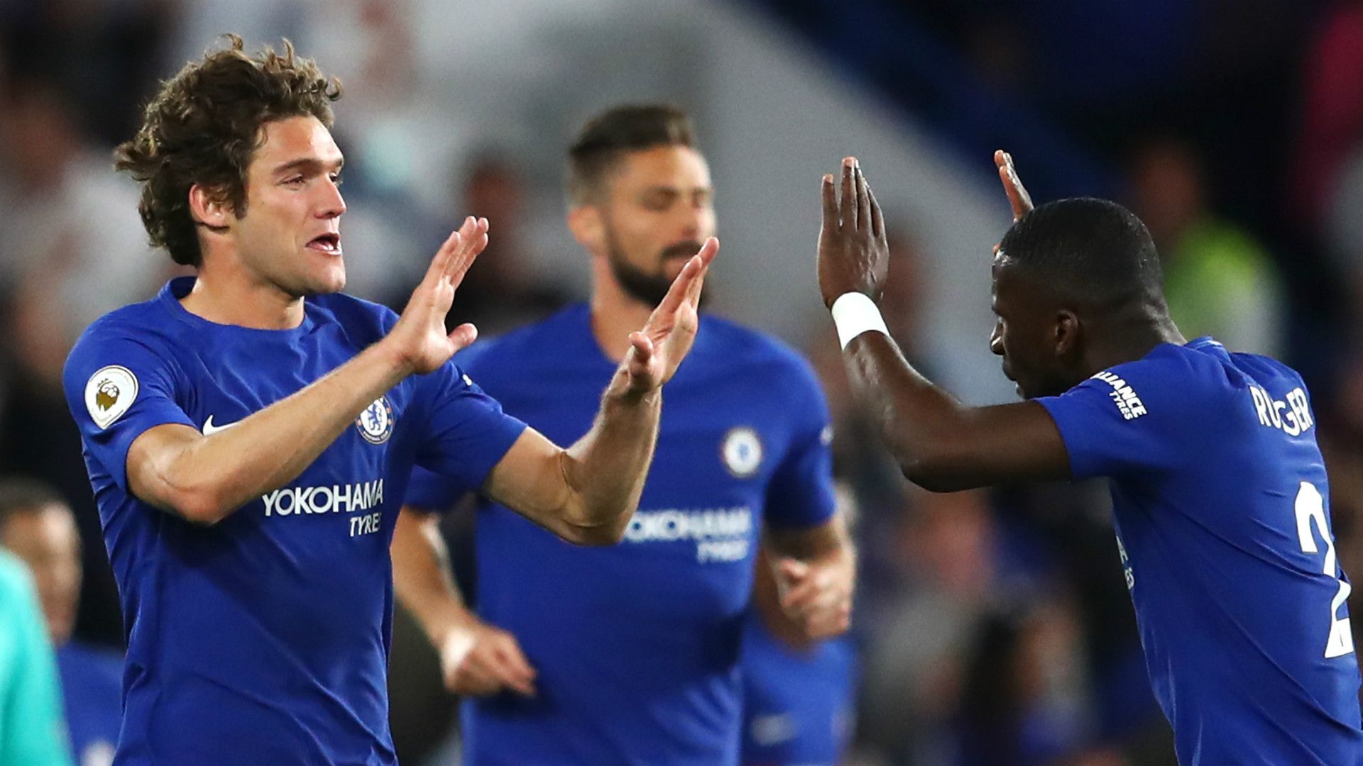 Marcos Alonso Chelsea 2017-18