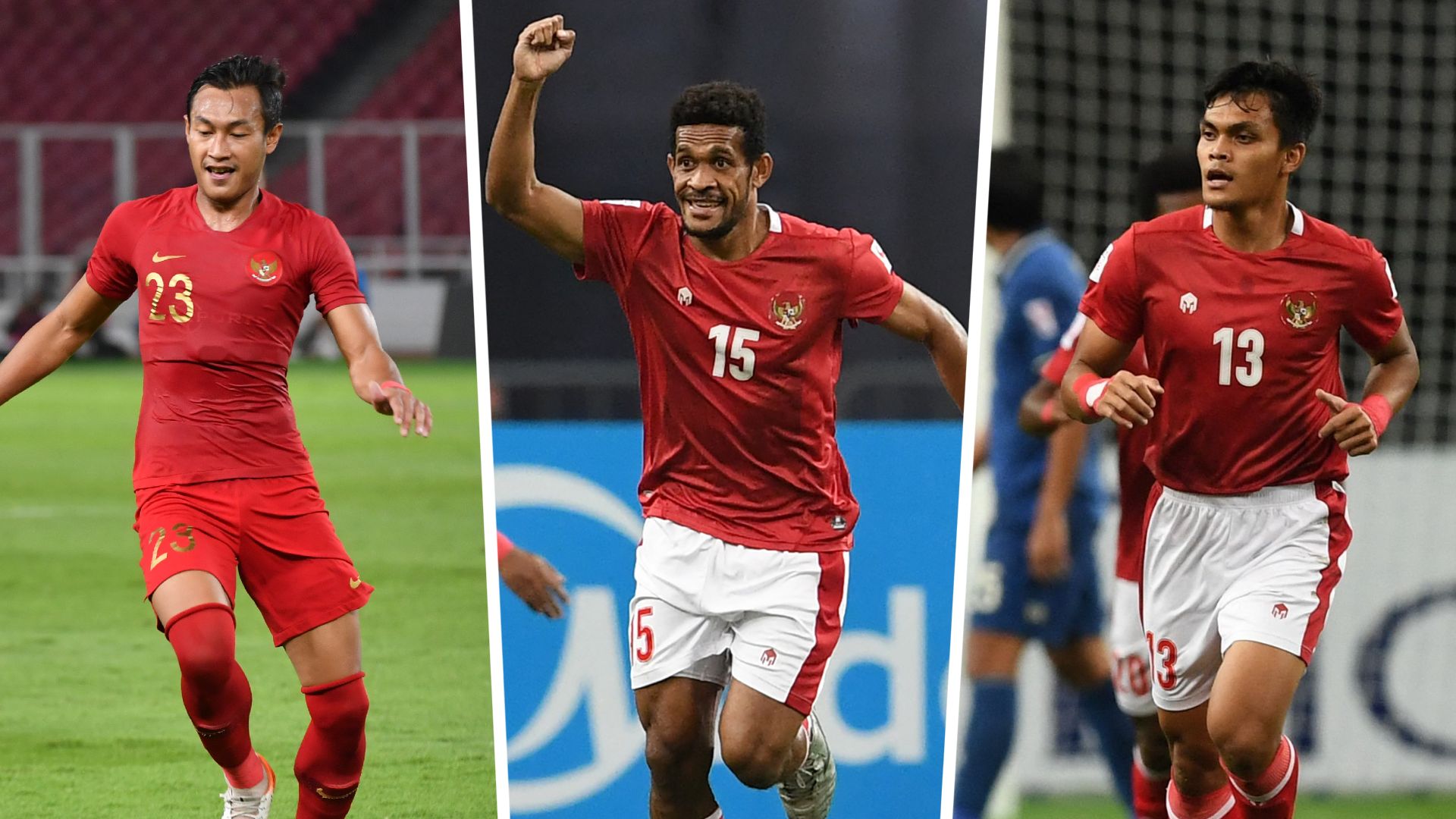 Hansamu Yama Pranata Ricky Kambuaya Rachmat Irianto