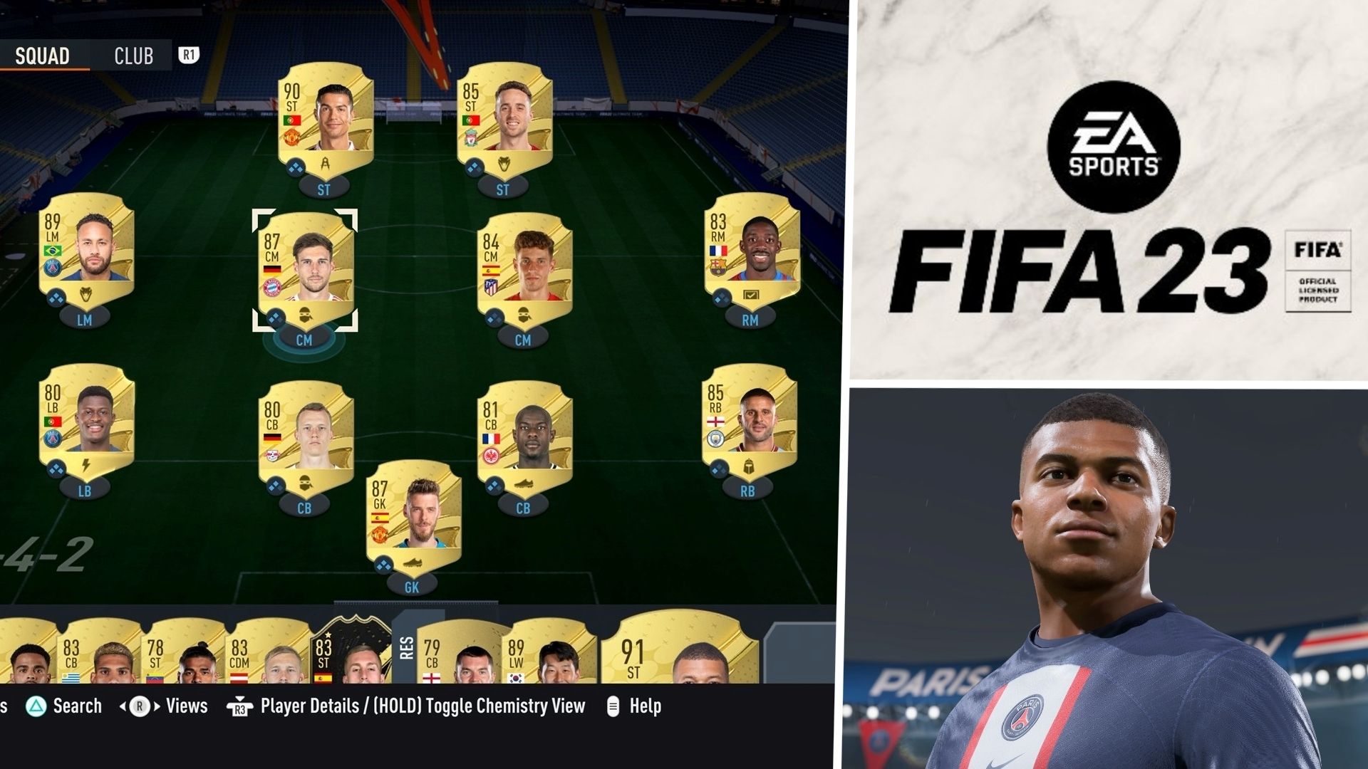 FIFA 23 formations tactics