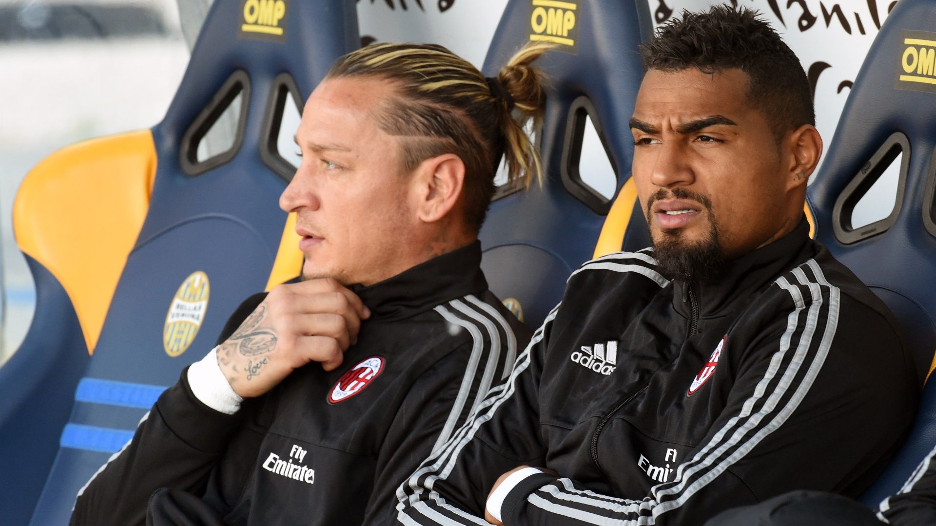 Kevin-Prince Boateng & Philippe Mexes
