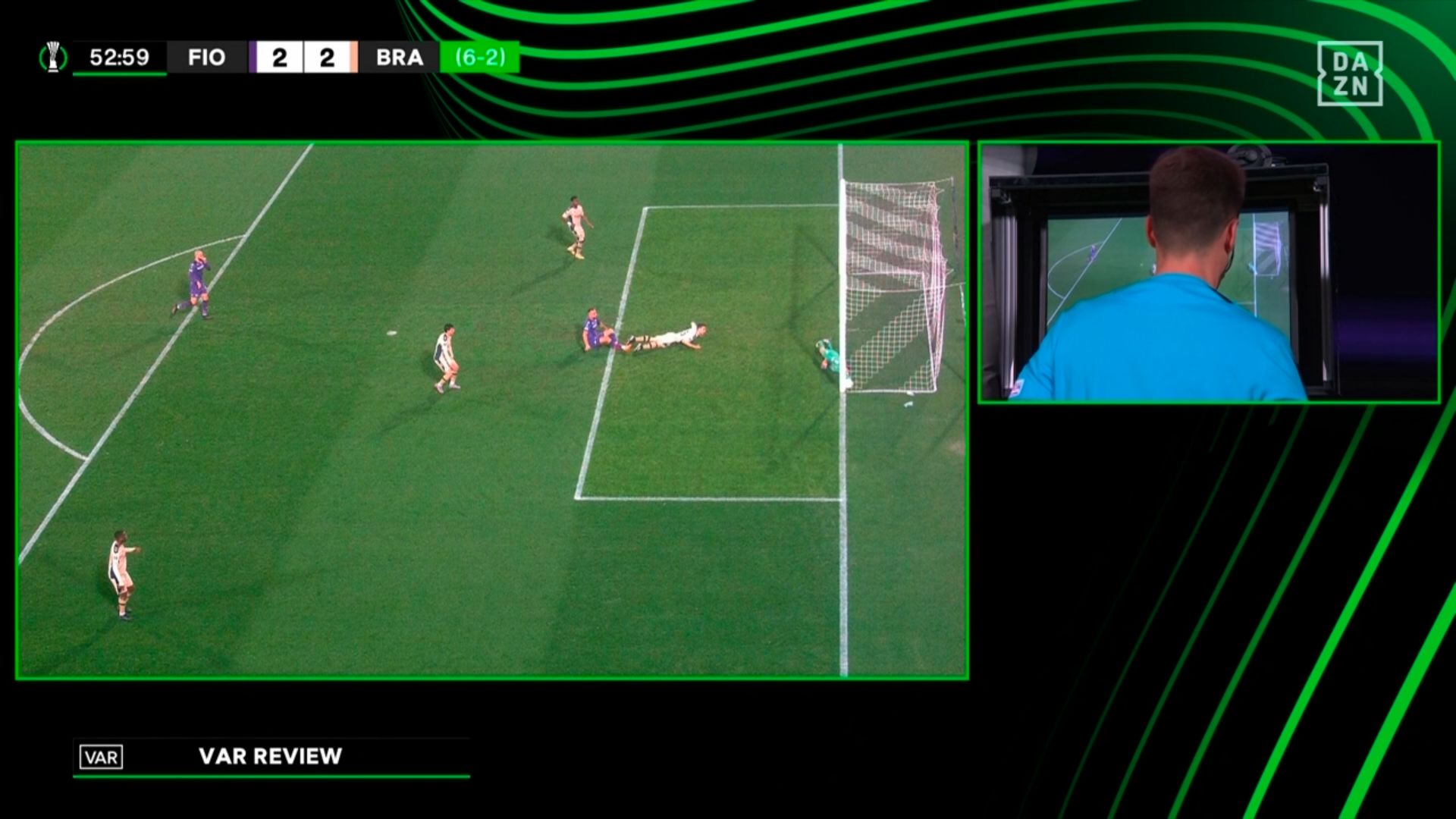 Fiorentina Braga Goal Line Technology VAR