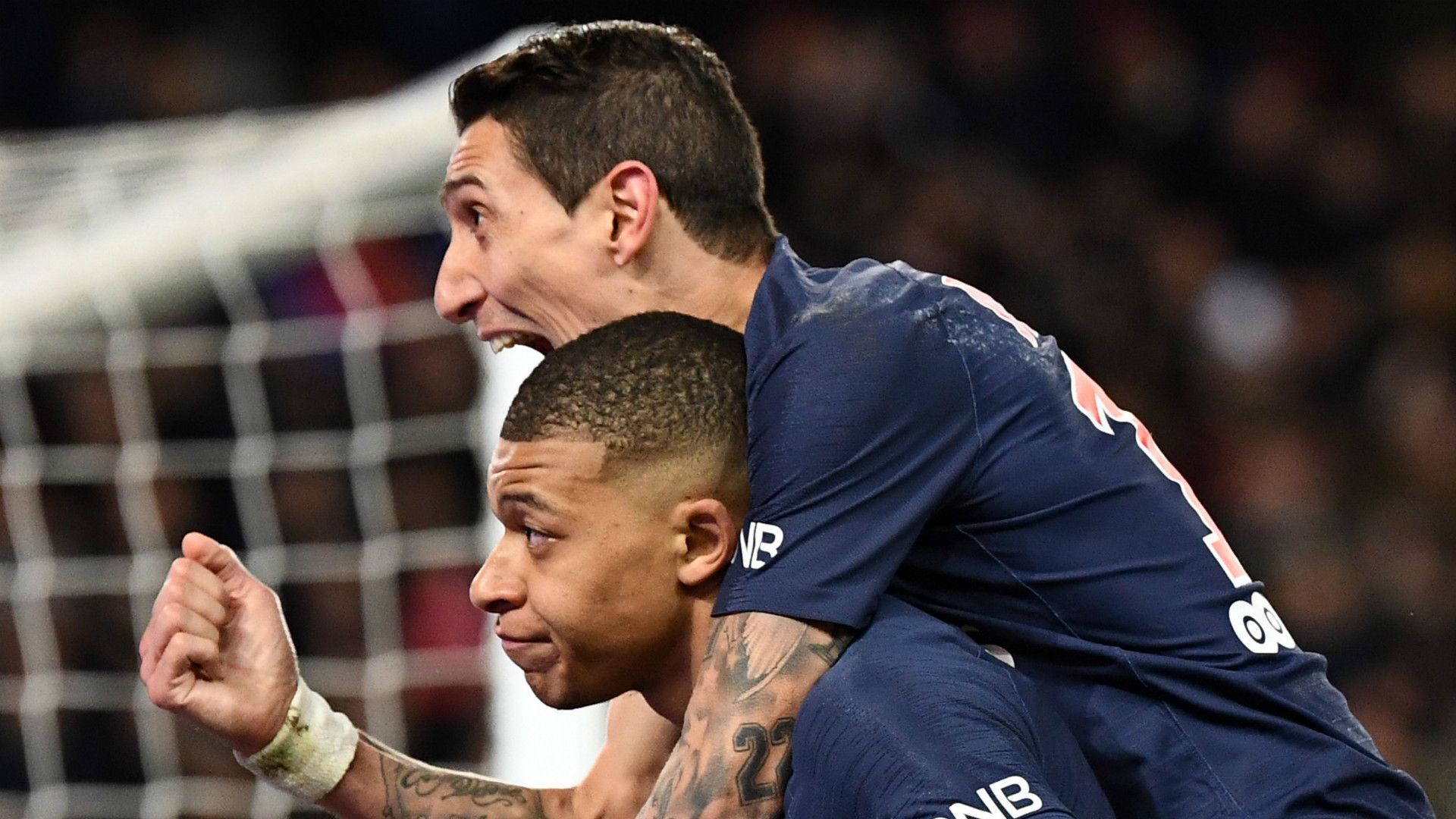 Angel di Maria Kylian Mbappe PSG Paris Saint-Germain 2018-19