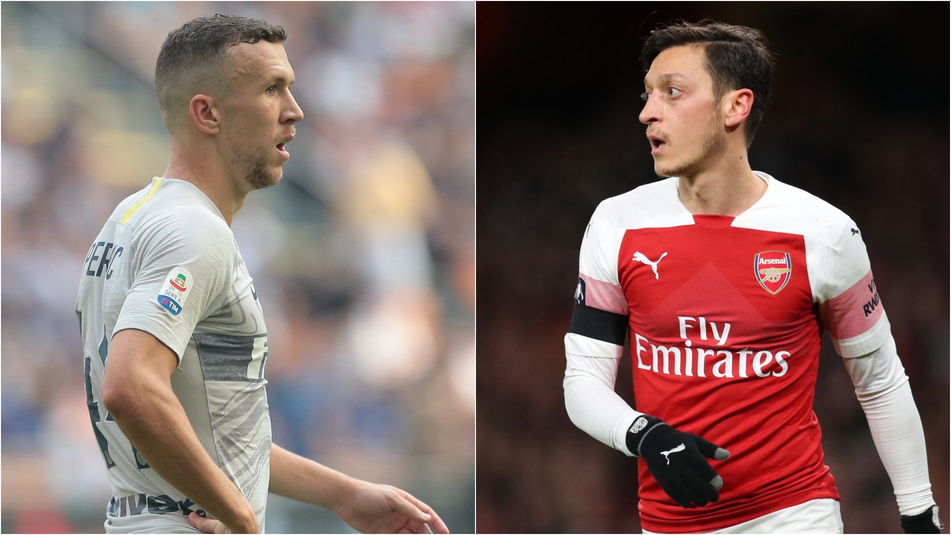 Ivan Perisic Mesut Ozil