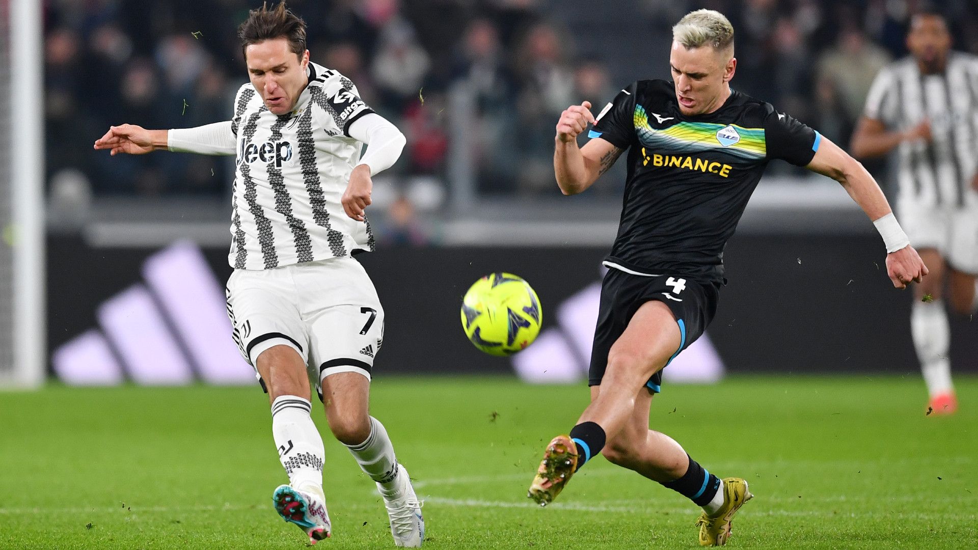 FEDERICO CHIESA JUVENTUS PATRIC LAZIO COPPA ITALIA 02022023
