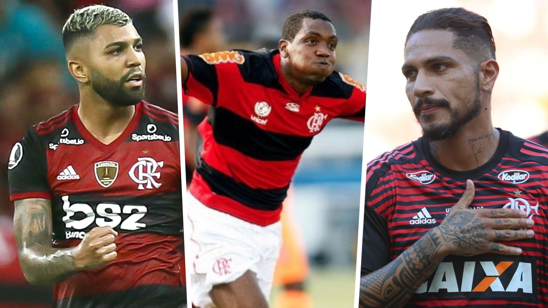 Flamengo artilheiros século XXI Renato Abreu Gabigol Guerrero 2020