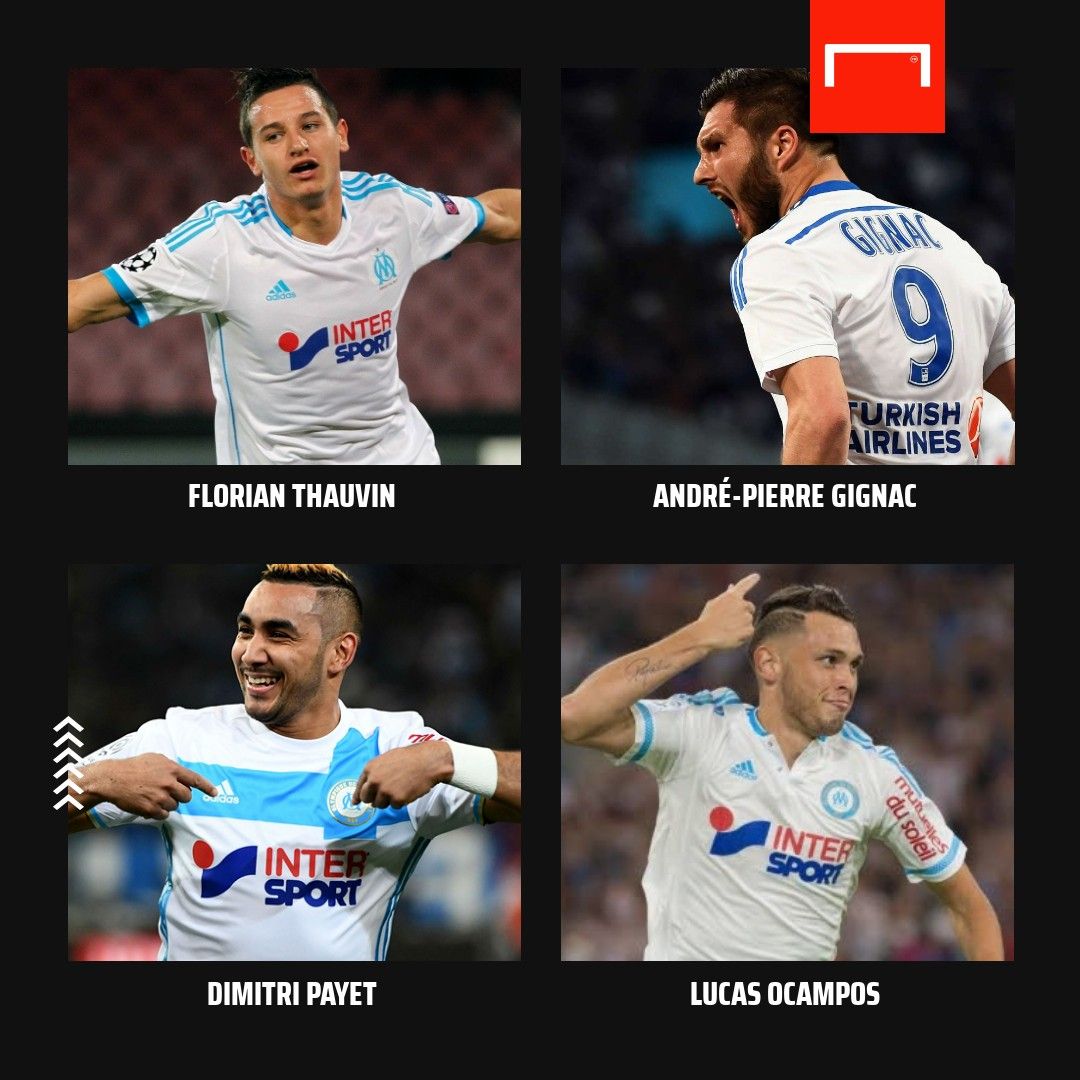 Payet Gignac Thauvin Ocampos Marsella