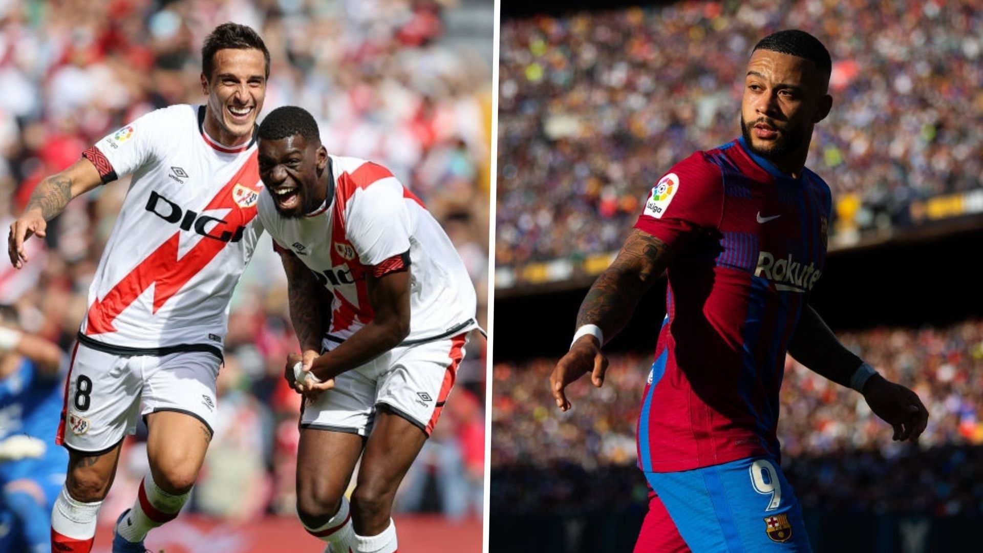 Dónde ver en directo online el partido Rayo Vallecano vs Barcelona por la Jornada 11 de LaLiga 2021-2022