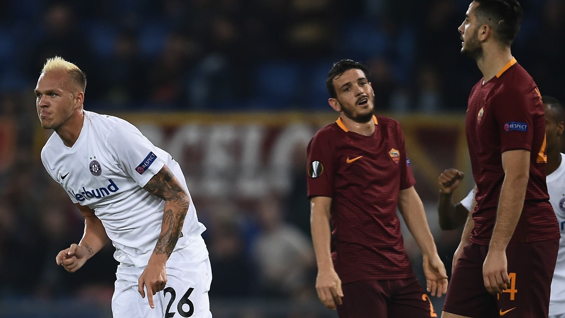 Alessandro Florenzi Roma Austria Vienna