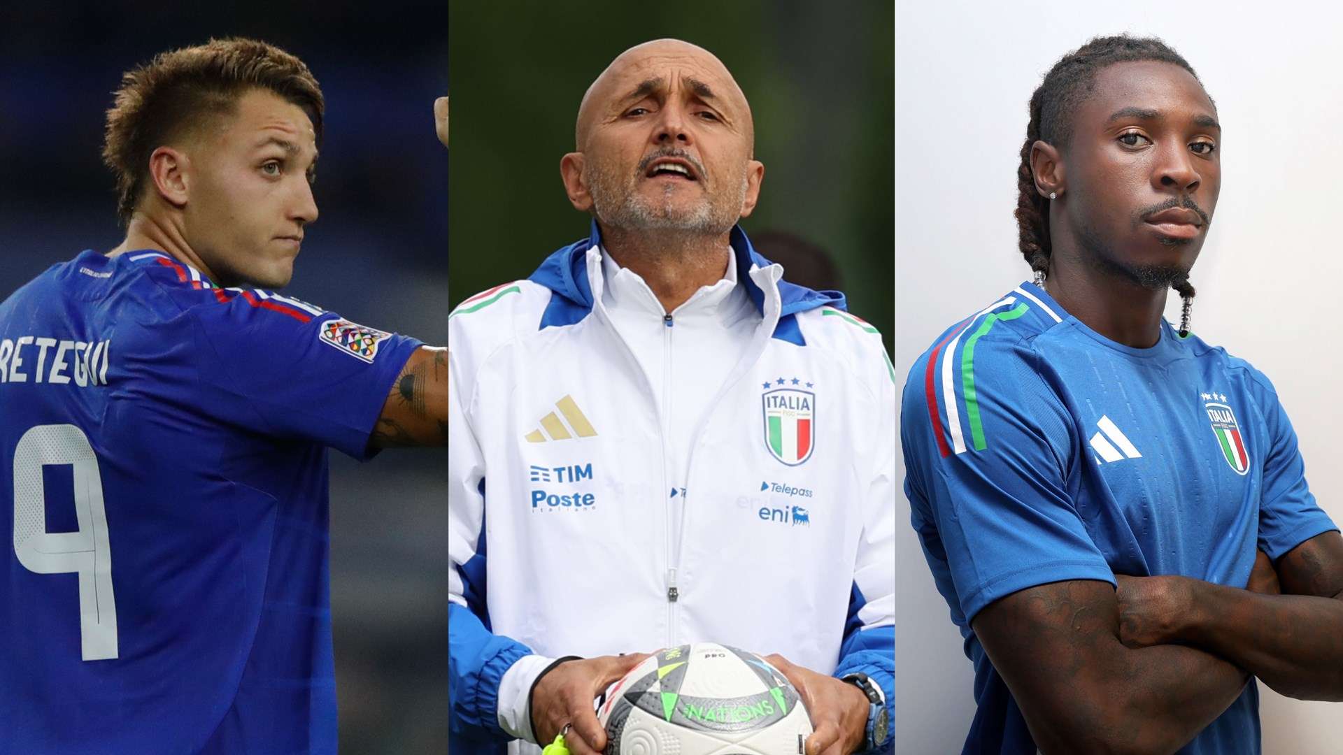 Retegui Spalletti Kean Italy