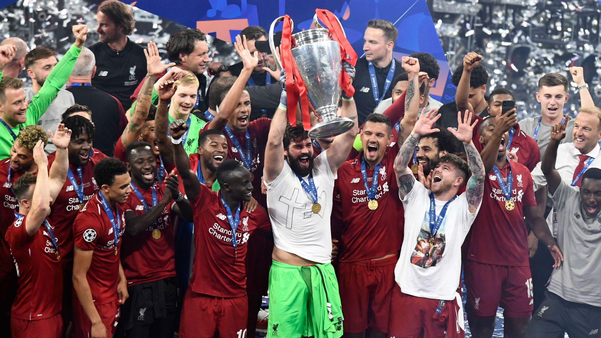 Alisson Liverpool Tottenham Champions 01 06 2019