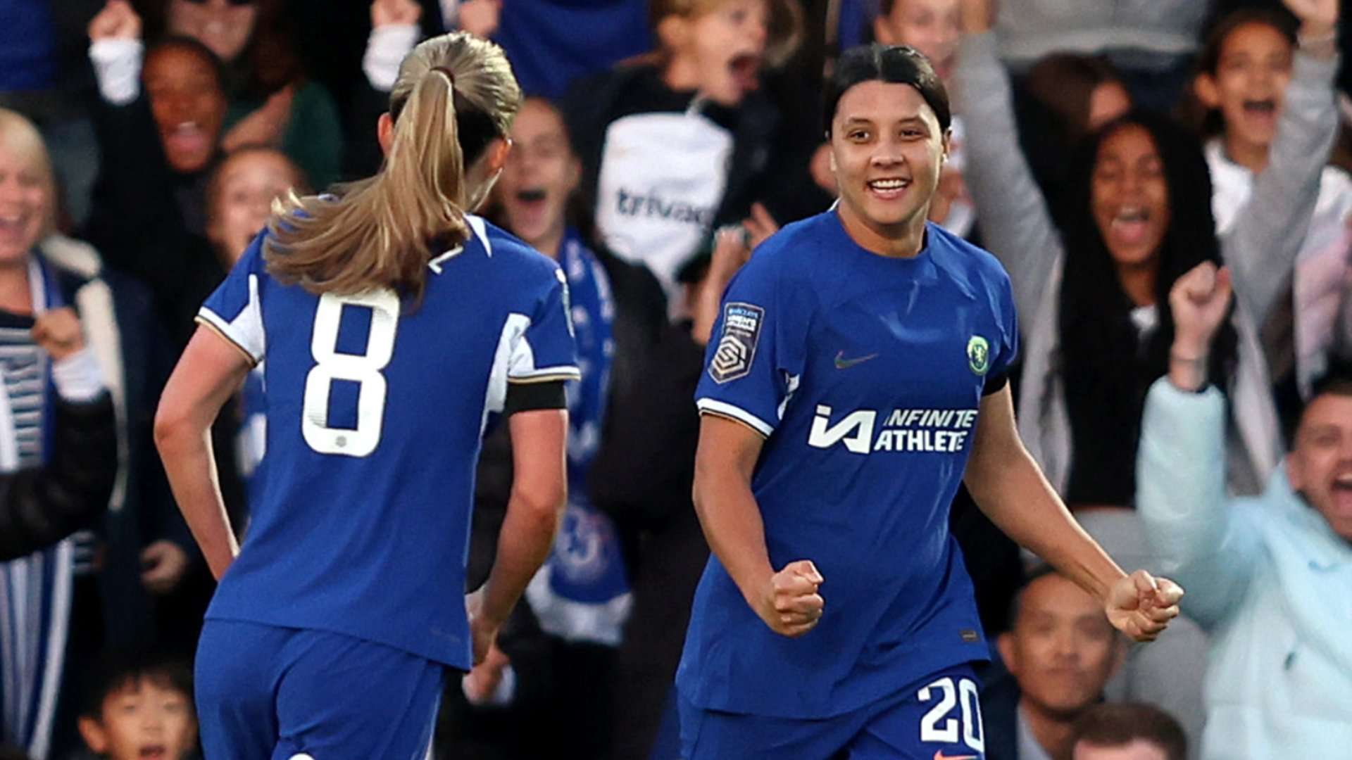 Sam Kerr Chelsea West Ham 2023-24