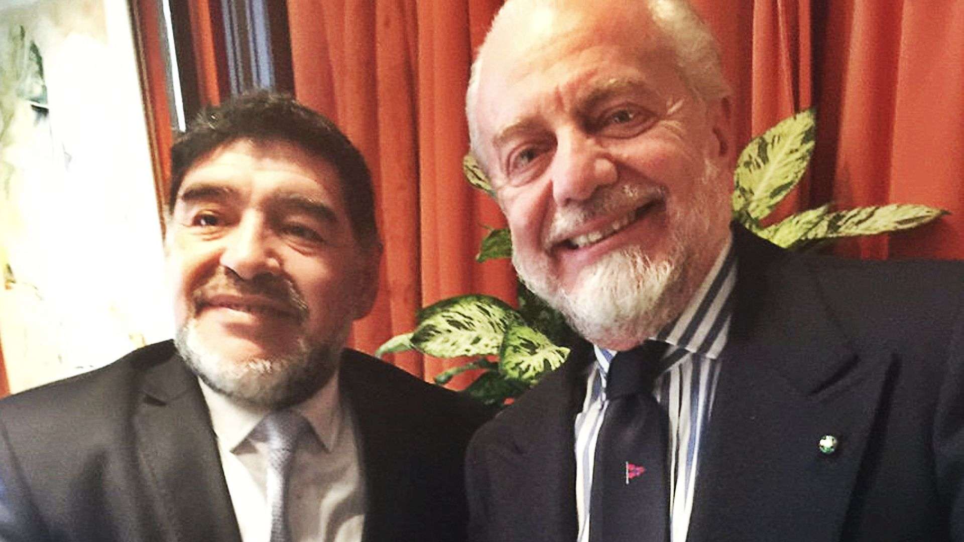 De Laurentiis Maradona Napoli