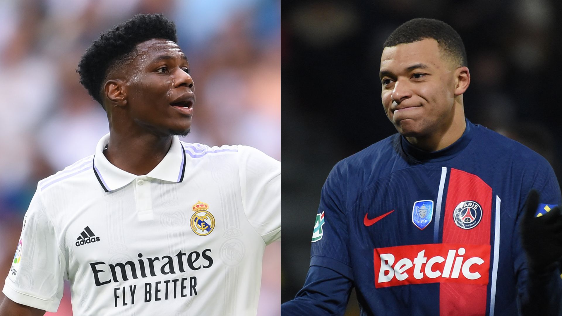 Aurélien Tchouameni Kylian Mbappe