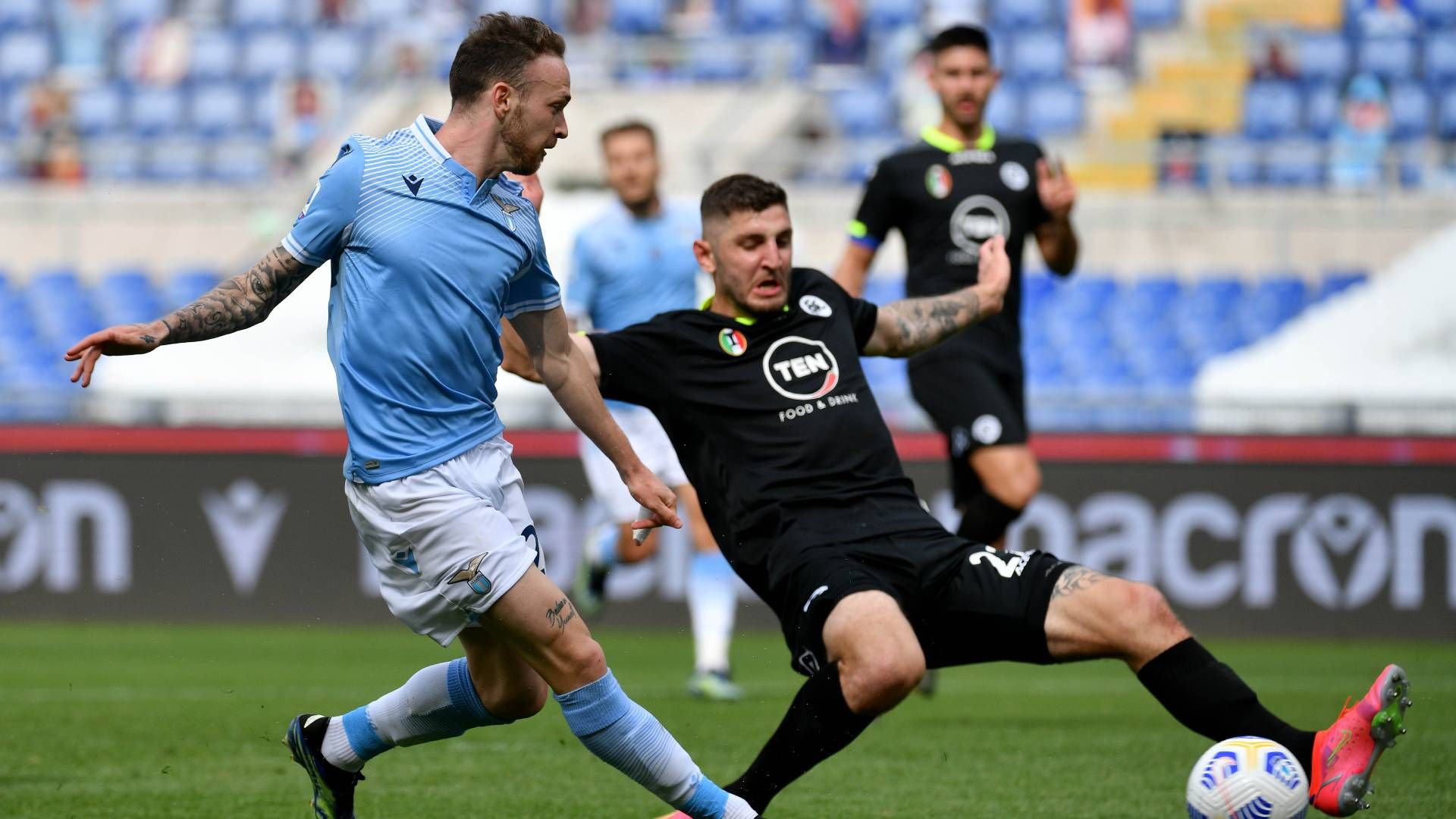 Lazio Rom Spezia Calcio Manuel Lazzari