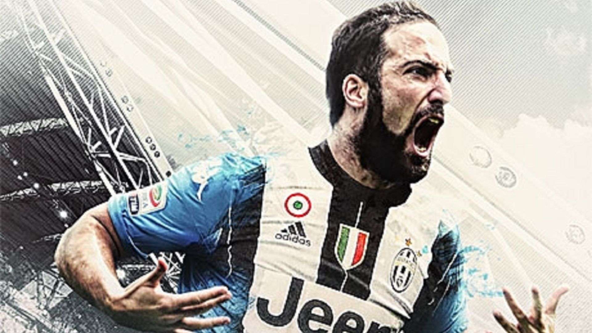 GFX Gonzalo Higuain Juventus Napoli