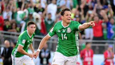 Javier Hernandez Mexico v Jamaica Copa America 09062016