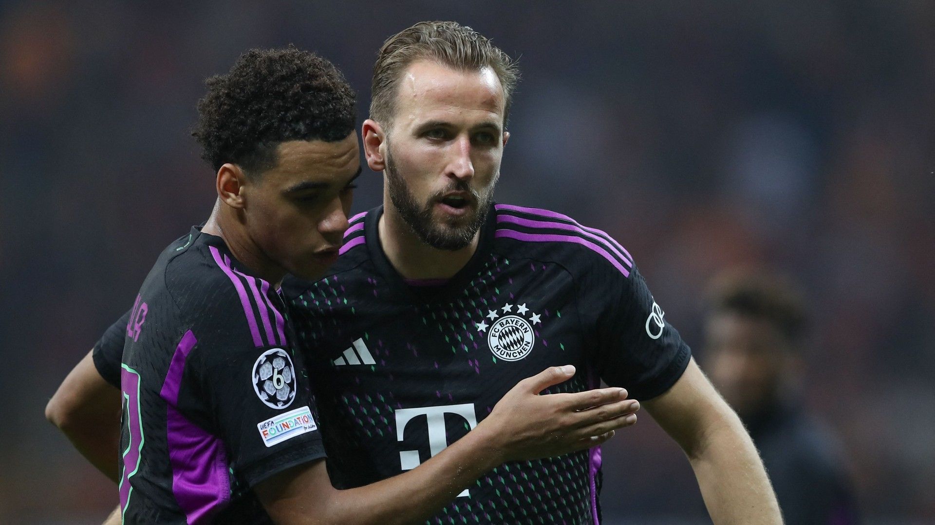 Harry Kane, a player for Bayern Munich