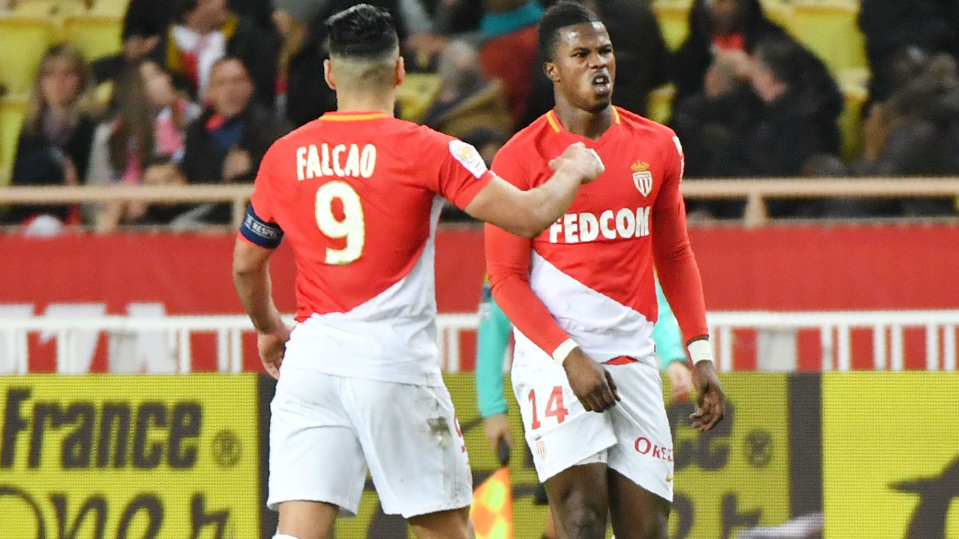 Keita Balde Radamel Falcao Monaco Lyon Ligue 1 04022018