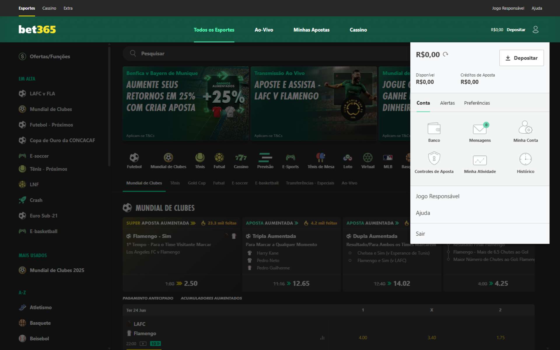 Pix bet365 depósitos e saques
