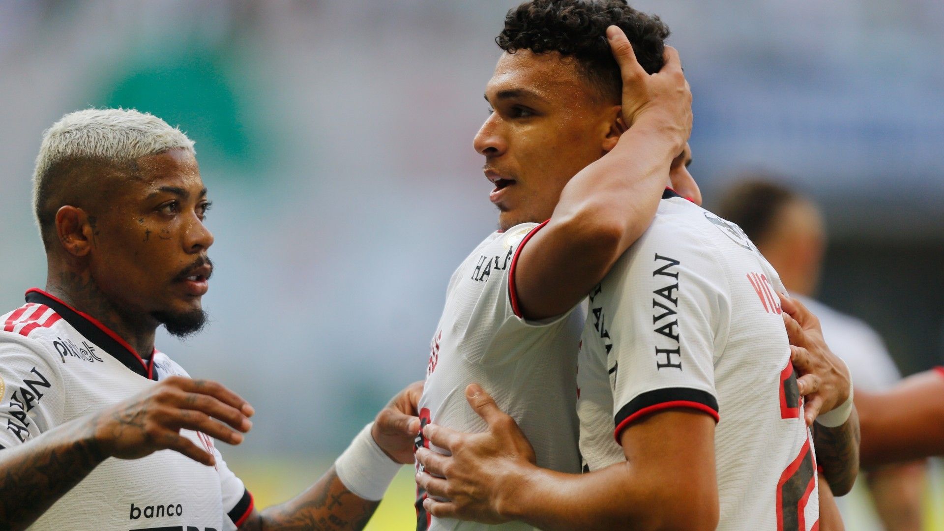 Victor Hugo Palmeiras Flamengo Brasileirão 21 08 2022