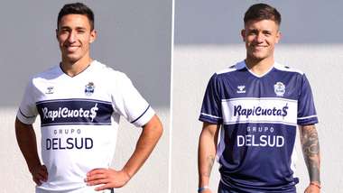 gimnasia la plata hummel camisetas liga profesional 2021