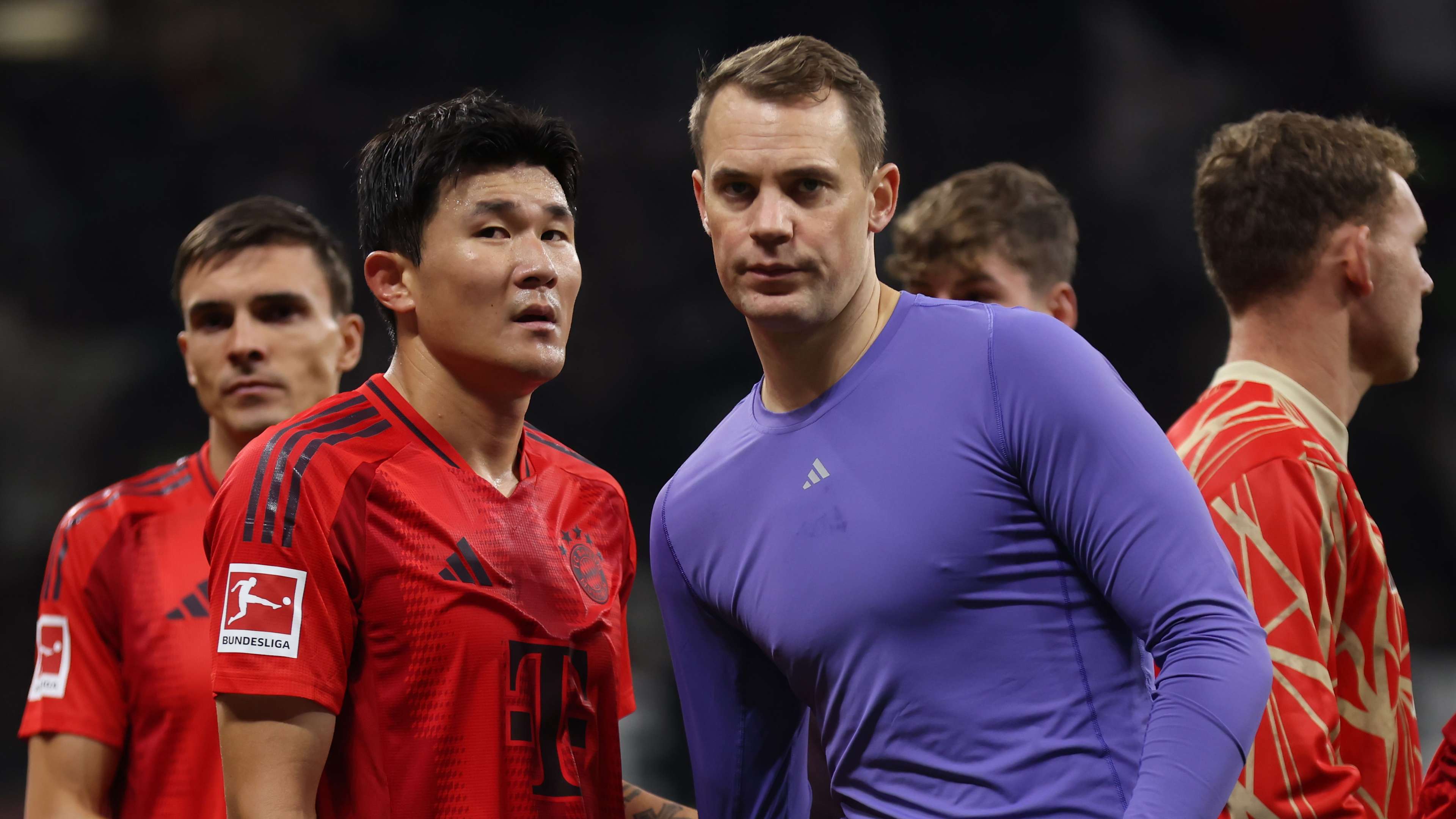 Manuel Neuer Kim Min Jae Bayern Munich