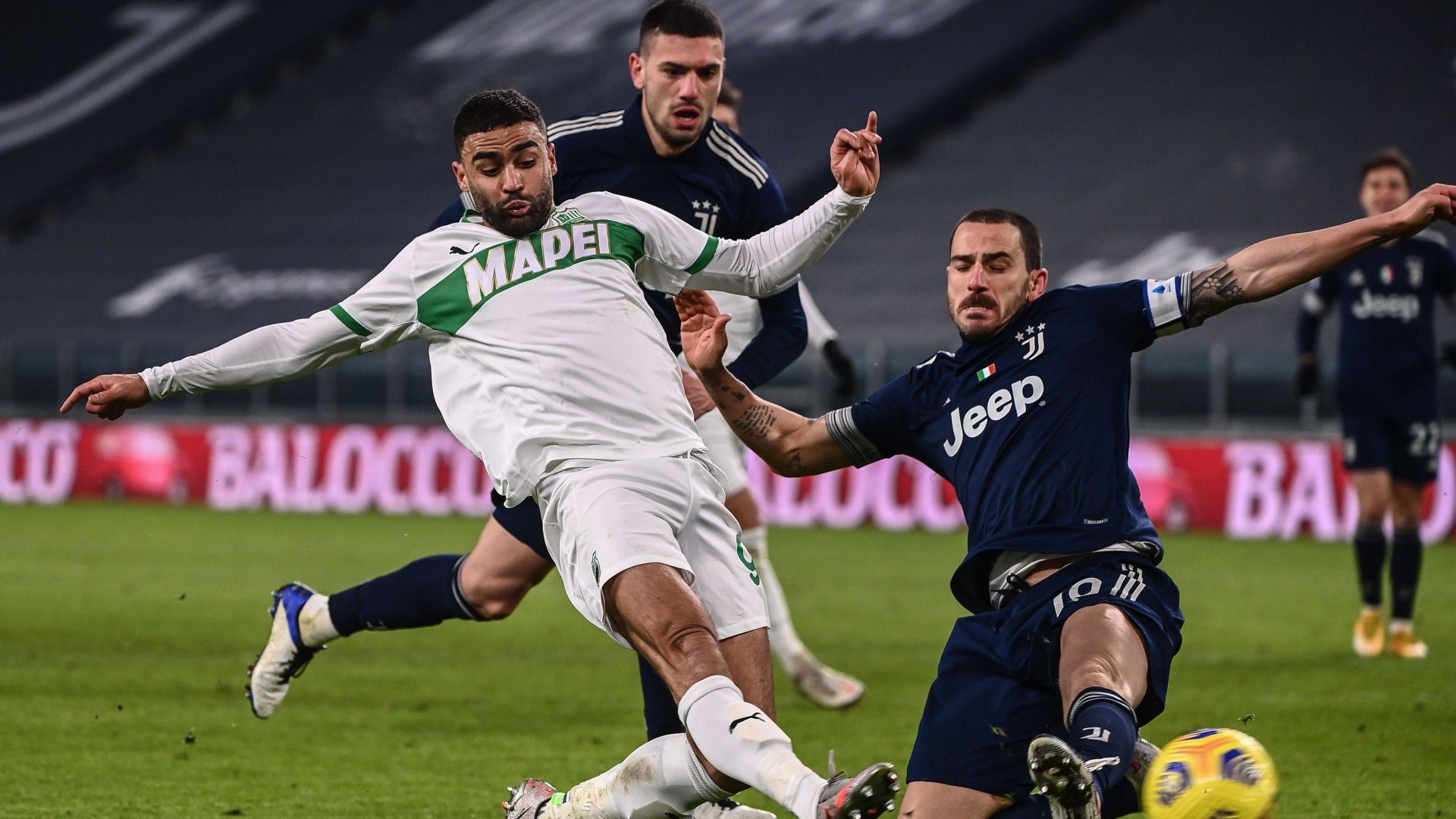 Defrel goal Juventus Sassuolo